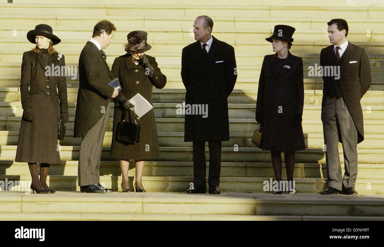Princess Margaret Funeral Stock Photo Alamy