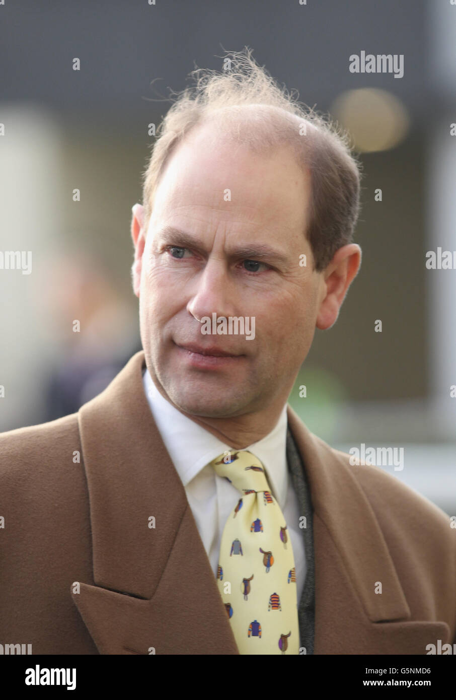 Prince Edward The Earl of Wessex during the Christmas Meeting at Ascot