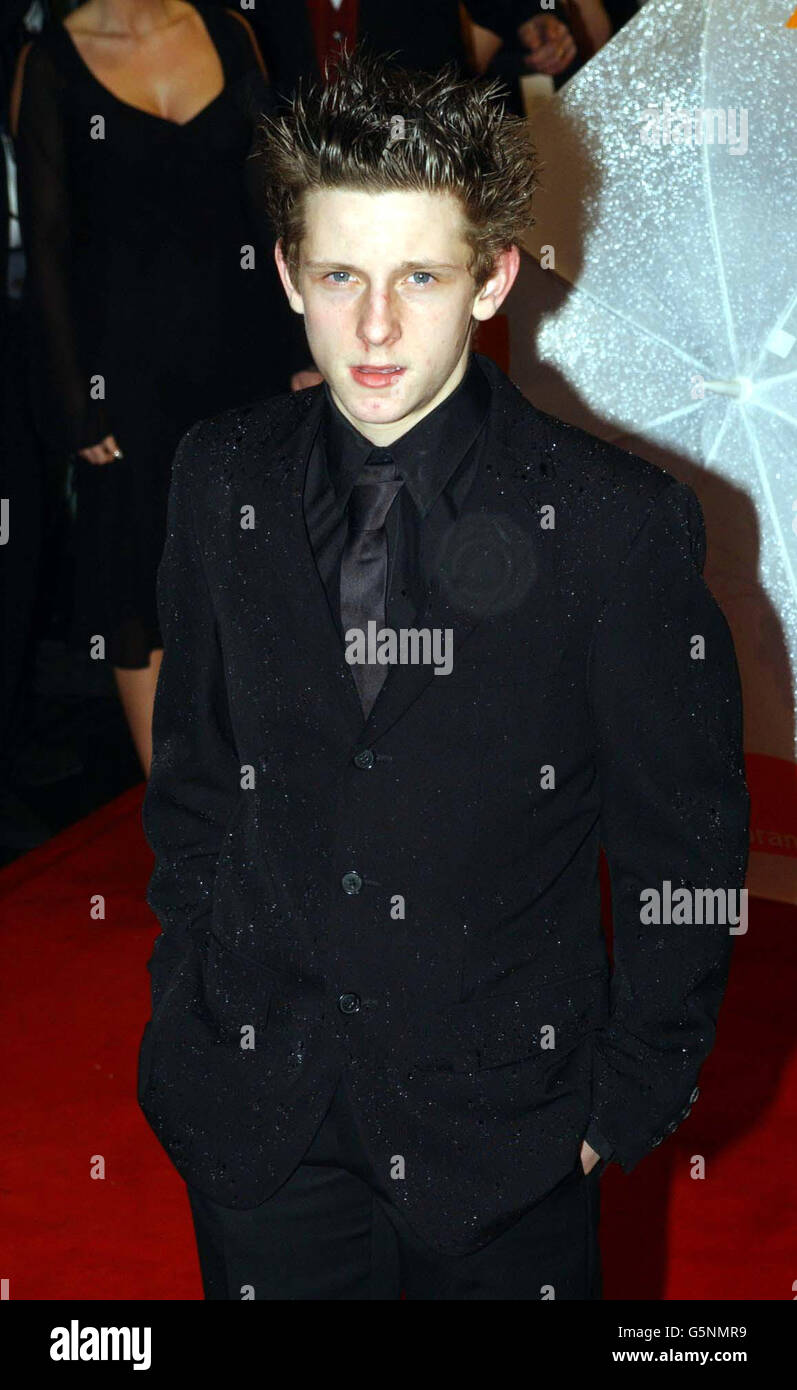 Actor Jamie Bell arrives for the Orange British Academy Film Awards at the Odeon cinema in London's Leicester Square. Stock Photo