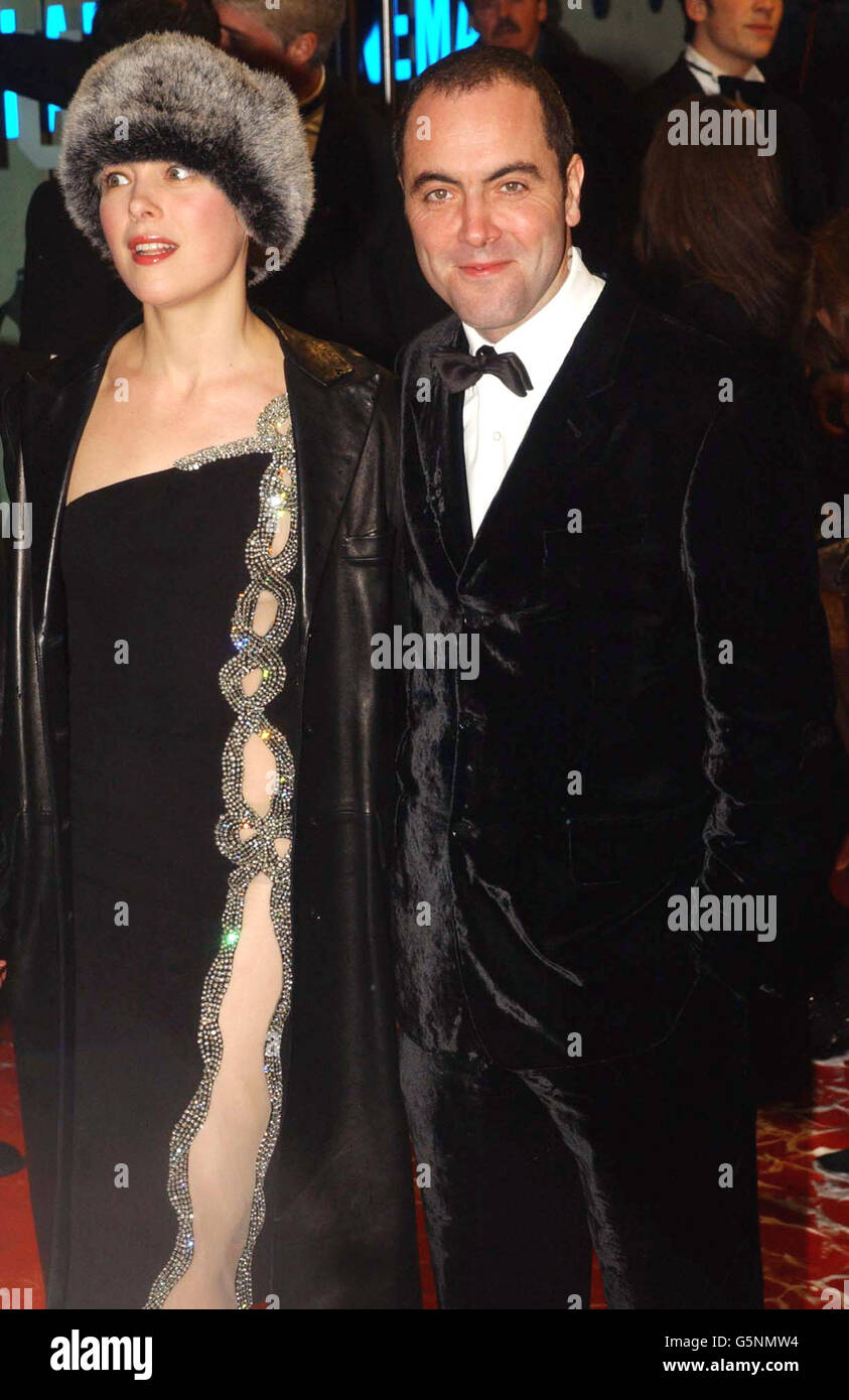 ORANGE BAFTAs Nesbitt and Williams Stock Photo Alamy