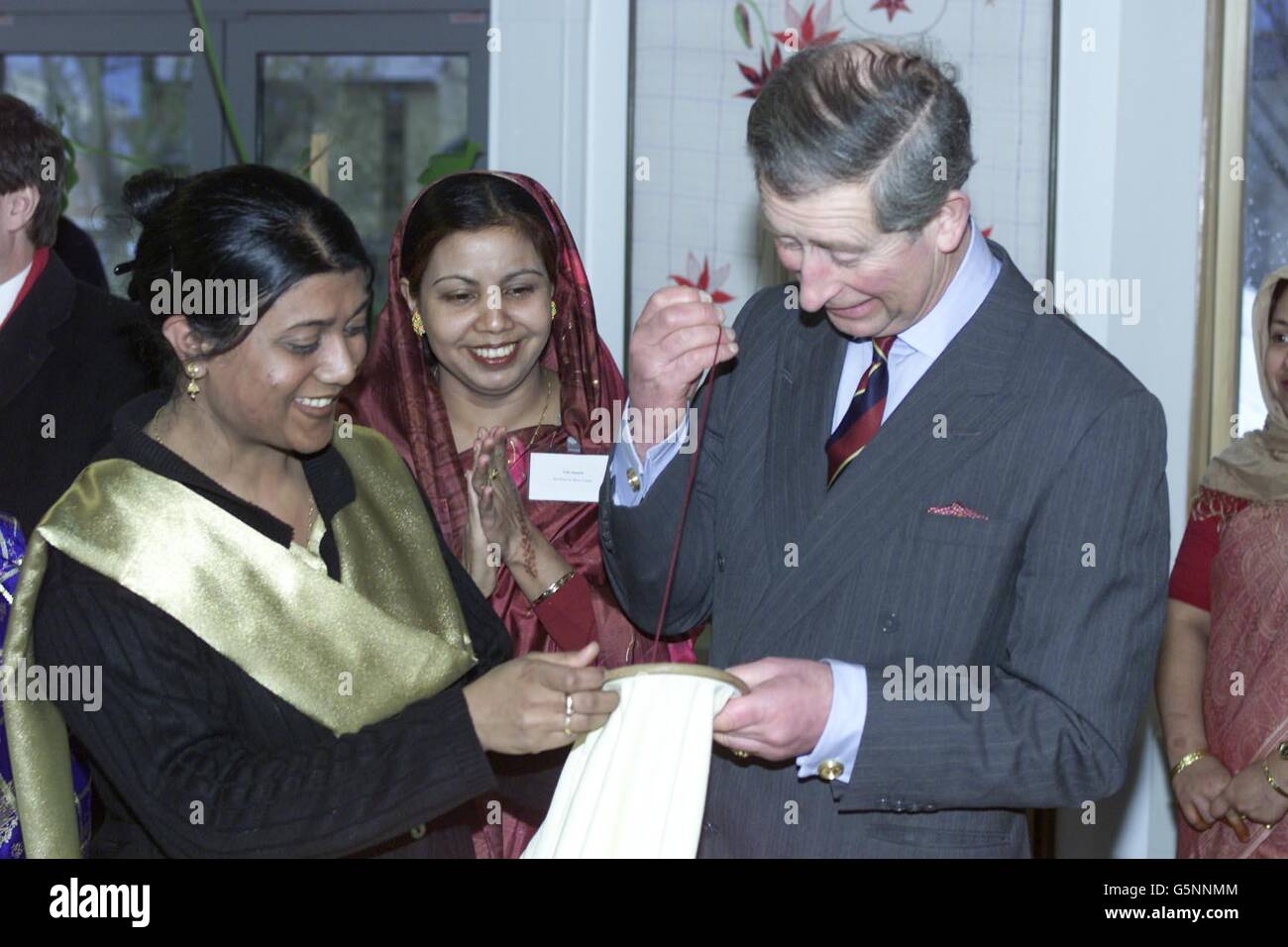 Prince Charles Visits Healthy Living Centre Stock Photo Alamy Prince charles visits healthy living centre stock photo alamy