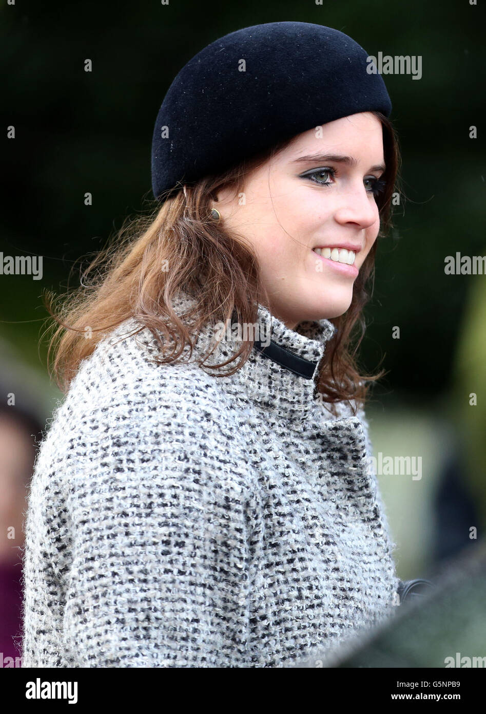 Princess eugenie after she attended st mary magdalene church hires