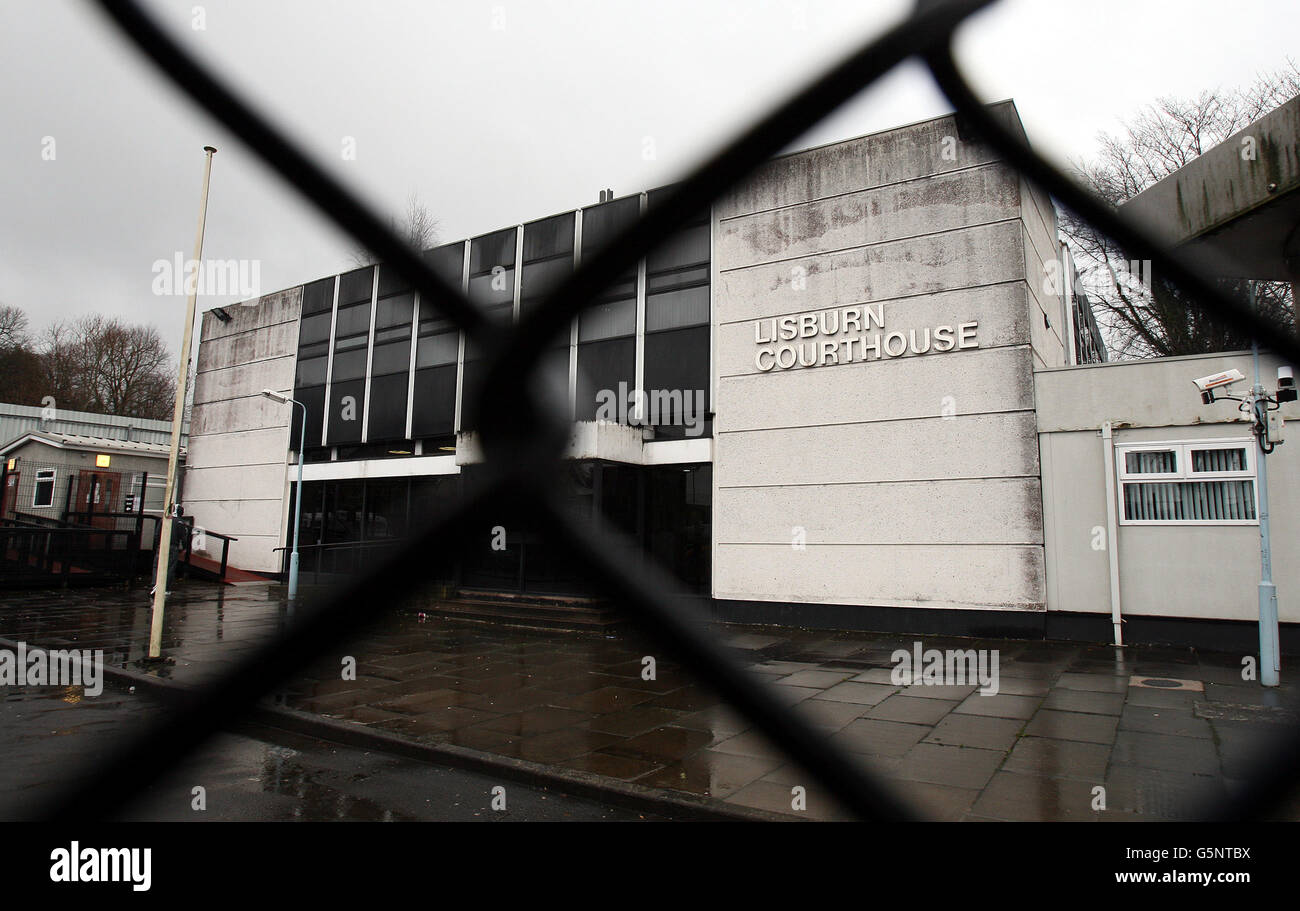 A general view of Lisburn Courthouse, Co Antrim. A general view of