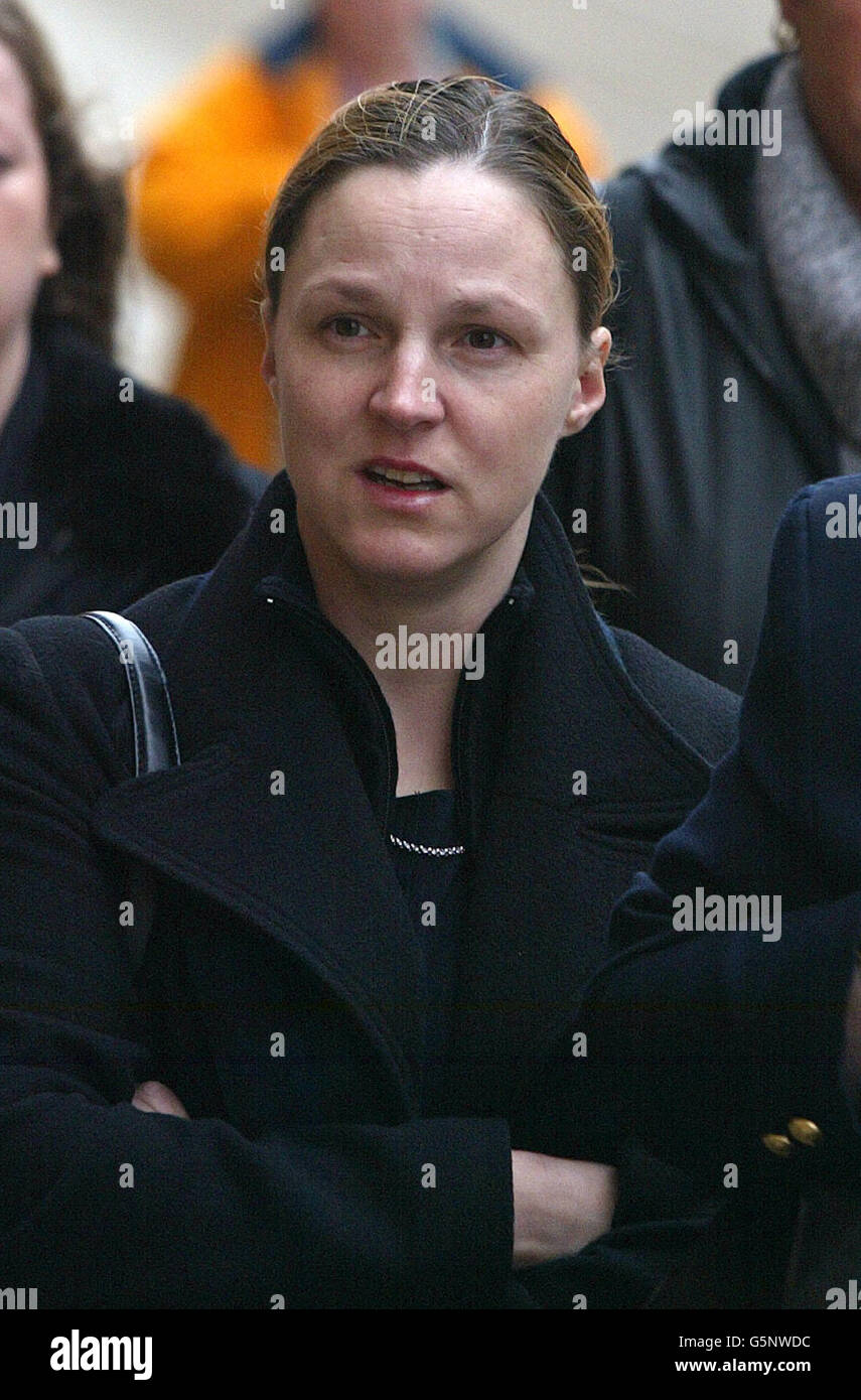 Former Greater Manchester Special PC Christine Perry, 34, from bolton, who was found guilty of theft, arrives at Minshull Street Crown Court in Manchester, where she was given 100 hours community service. * ... after she and her then boyfriend PC Mark Slater, used a charity collection made in memory of a colleague who had died of cancer, to go on holiday. Debt-ridden PC Slater,40, from Bolton, used some of the 2,000 raised for cancer charities to go on a holiday to Florida with Christine Perry having organised a fundraising ball in memory of Sergeant Clive Holmyard, who had died of cancer Stock Photo