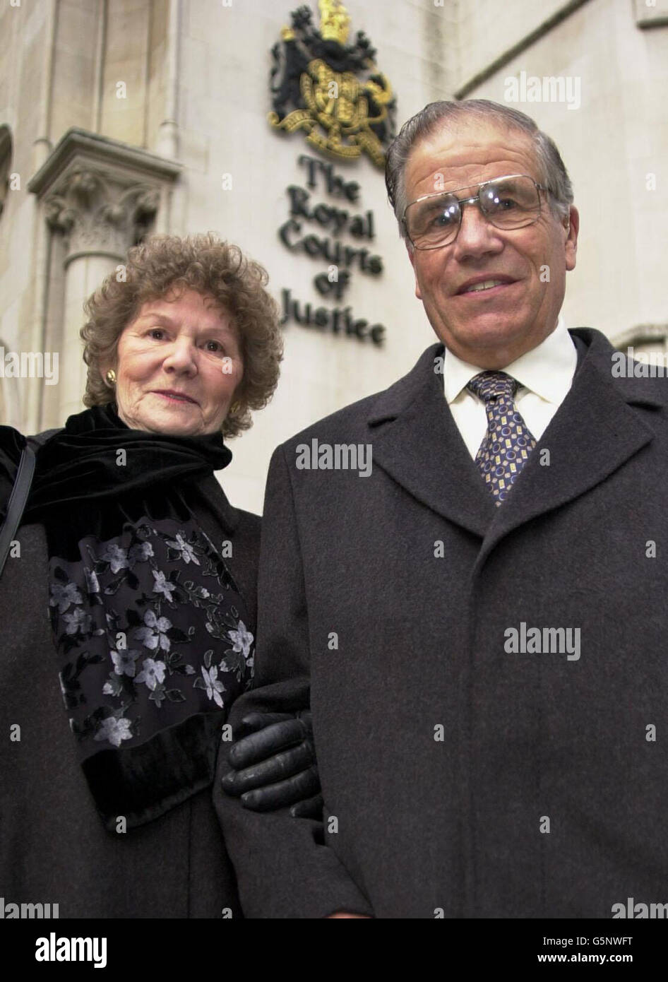 East Anglian farmer, David Winter, 70, from Halesworth, Suffolk outside the High Court, London, with his wife, Pauline having been cleared of causing a road accident blamed on mud from his farm land. * ... Mr Winter was charged with manslaughter after a motorist - doctor's wife and retired midwife Jennifer Townsley, 59, was fatally injured in a collision on a muddy road outside his farm but cleared after the prosecution offered no evidence. Stock Photo