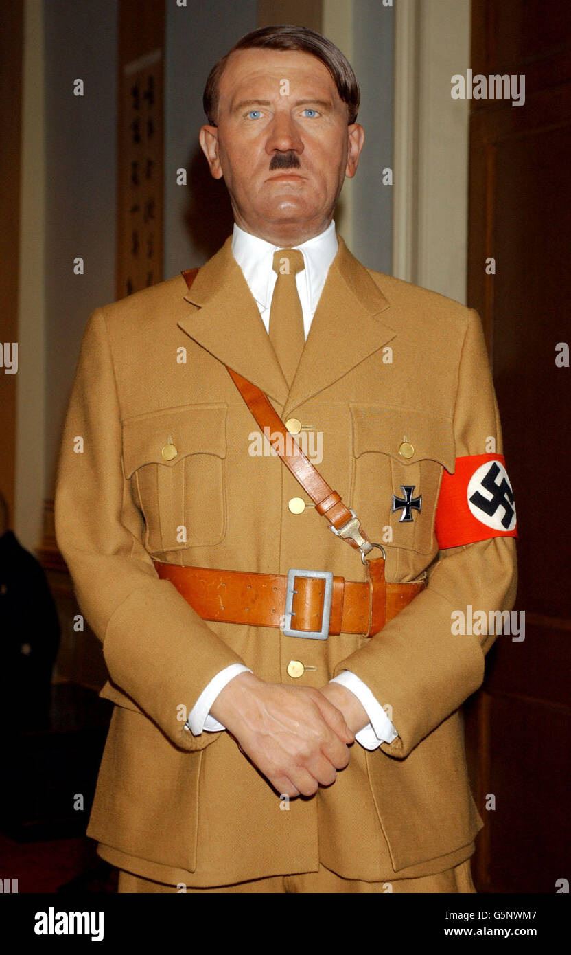 Adolf Hitler Wax Work Stock Photo