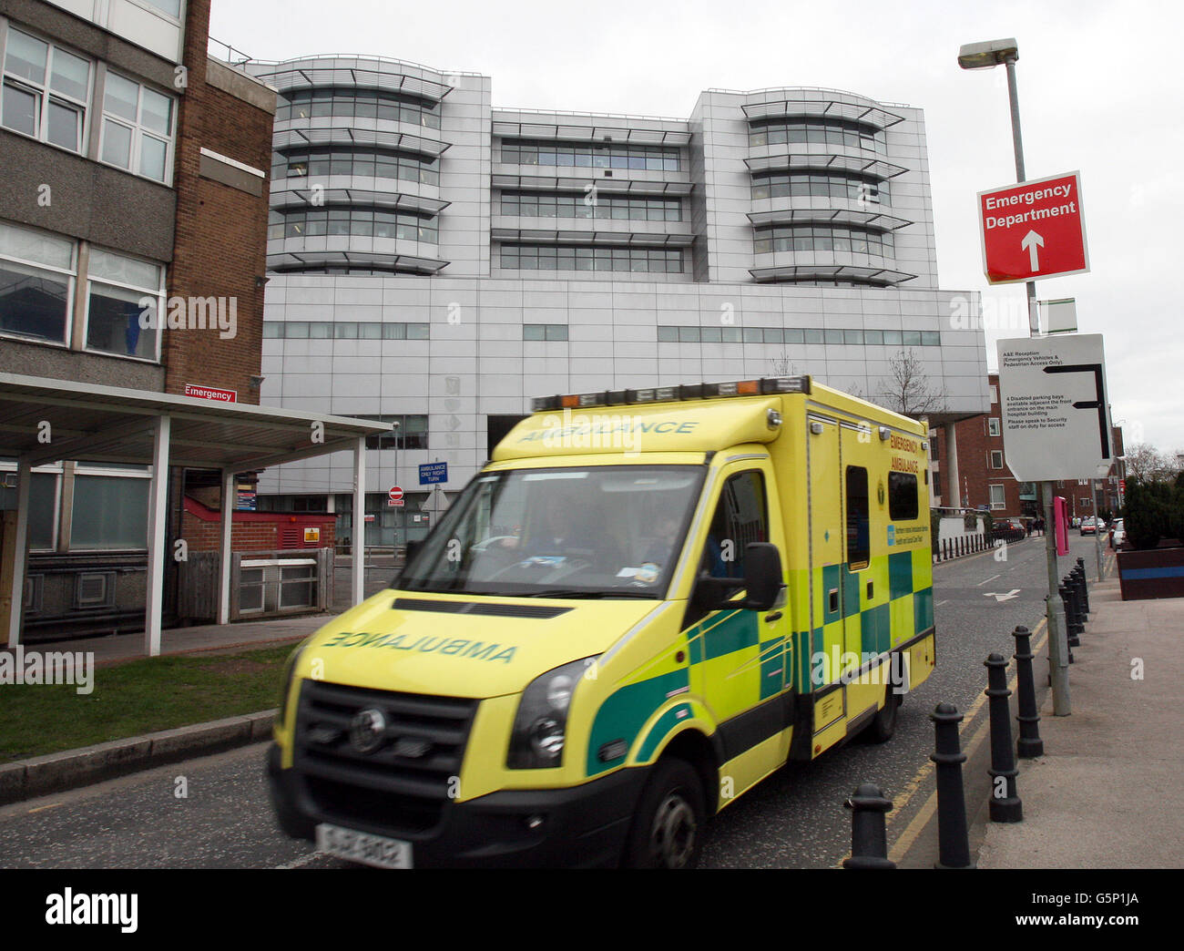 Royal Victoria Hospital Belfast. A general view of Royal Victoria