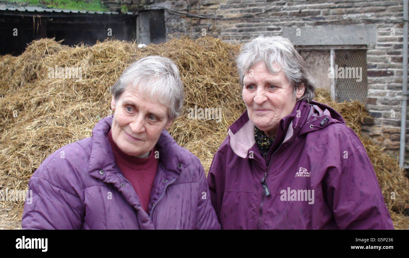 Sisters Jane Wright (left) and Pat Hartley who run the Mill House