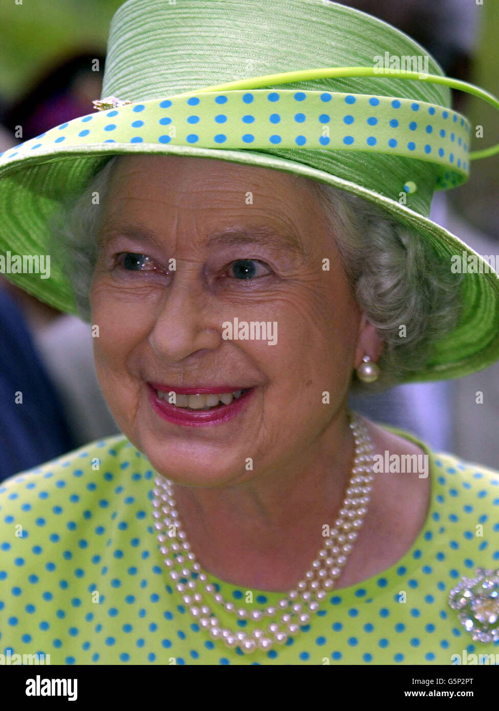 Royalty - Queen Elizabeth II Visit to Jamaica - Montego Bay Stock Photo