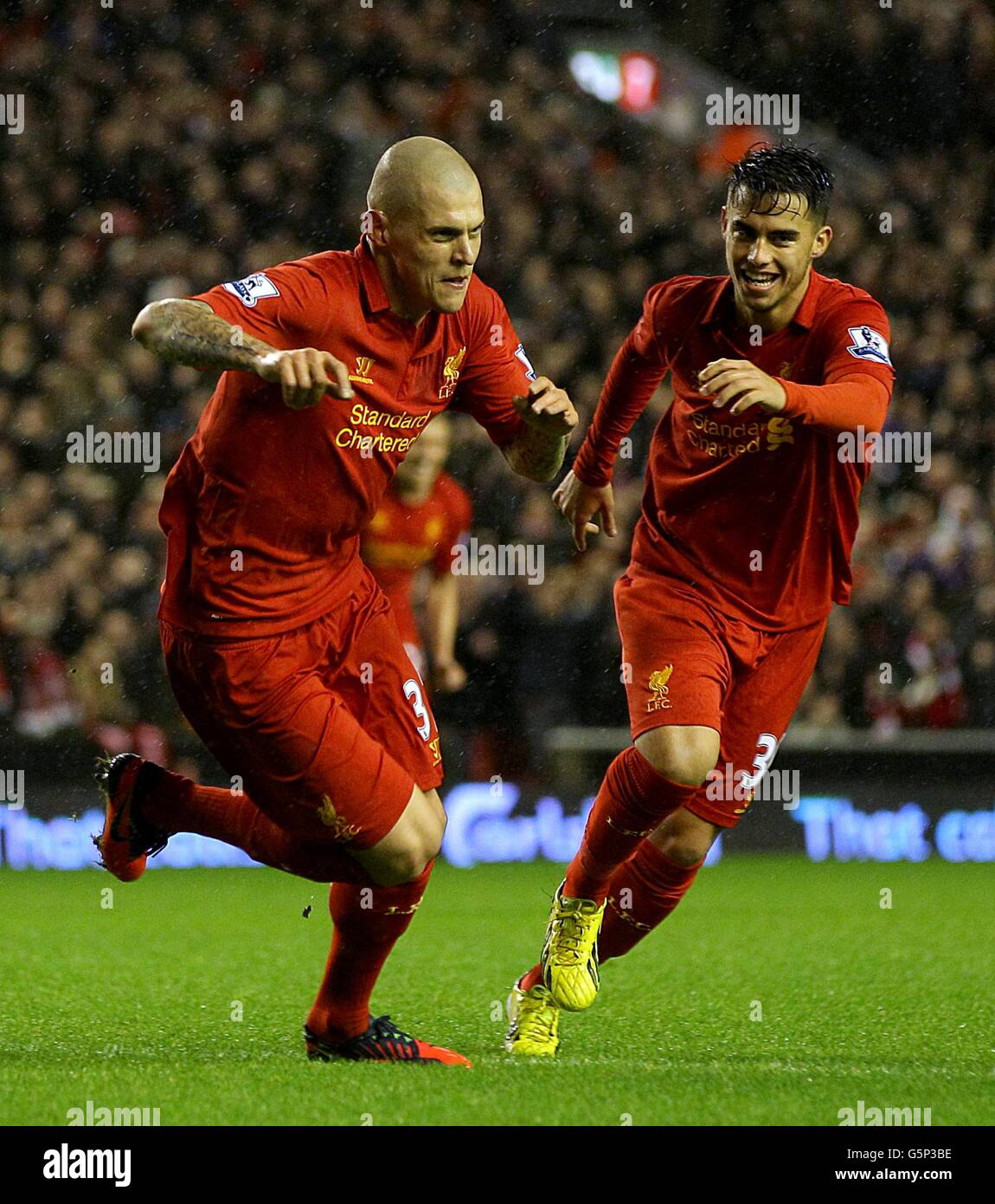 Soccer - Barclays Premier League - Liverpool v Fulham - Anfield Stock Photo