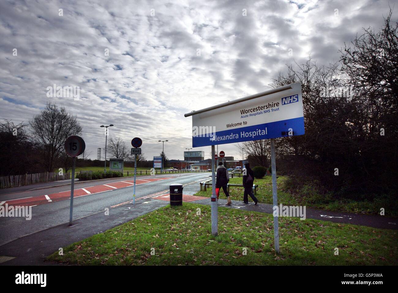 A General View Of Alexandra Hospital Redditch As The Hospital Trust 