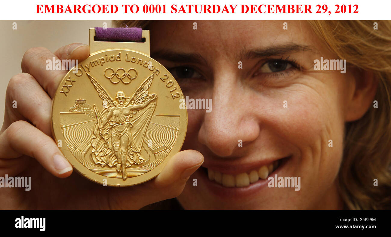 Rower Katherine Grainger who will receive a CBE after she was named in the New Year Honours list. Stock Photo