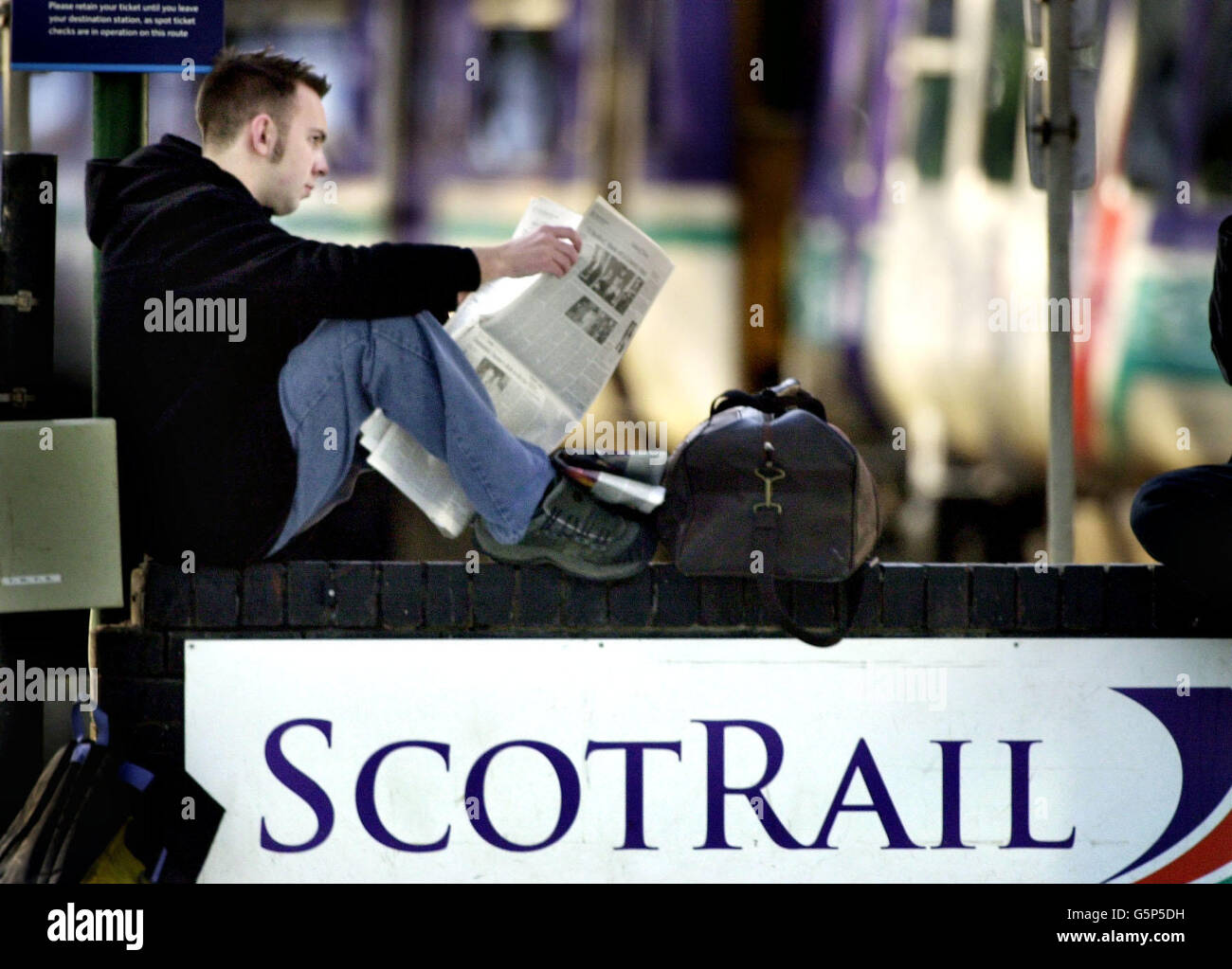 Scotland rail strikes hires stock photography and images Alamy