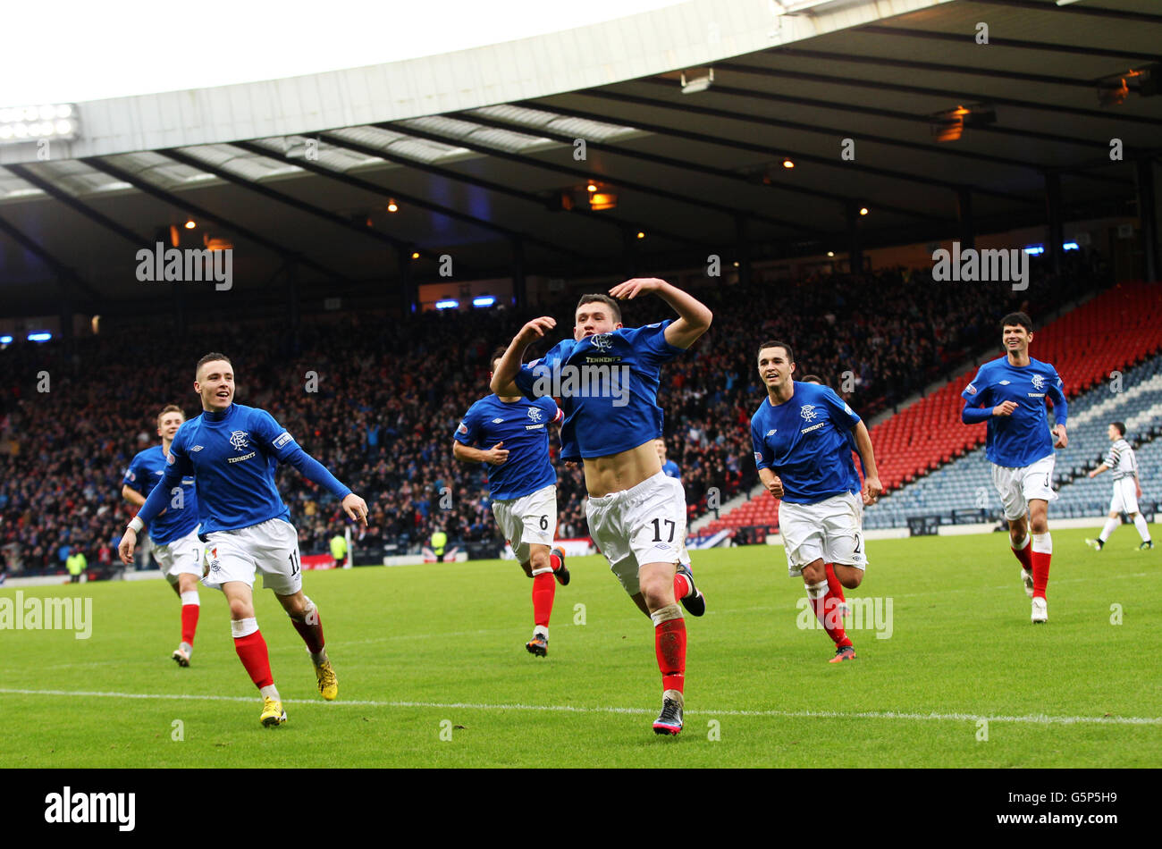 Soccer Irn Bru Scottish Third Division Queens Park v Rangers