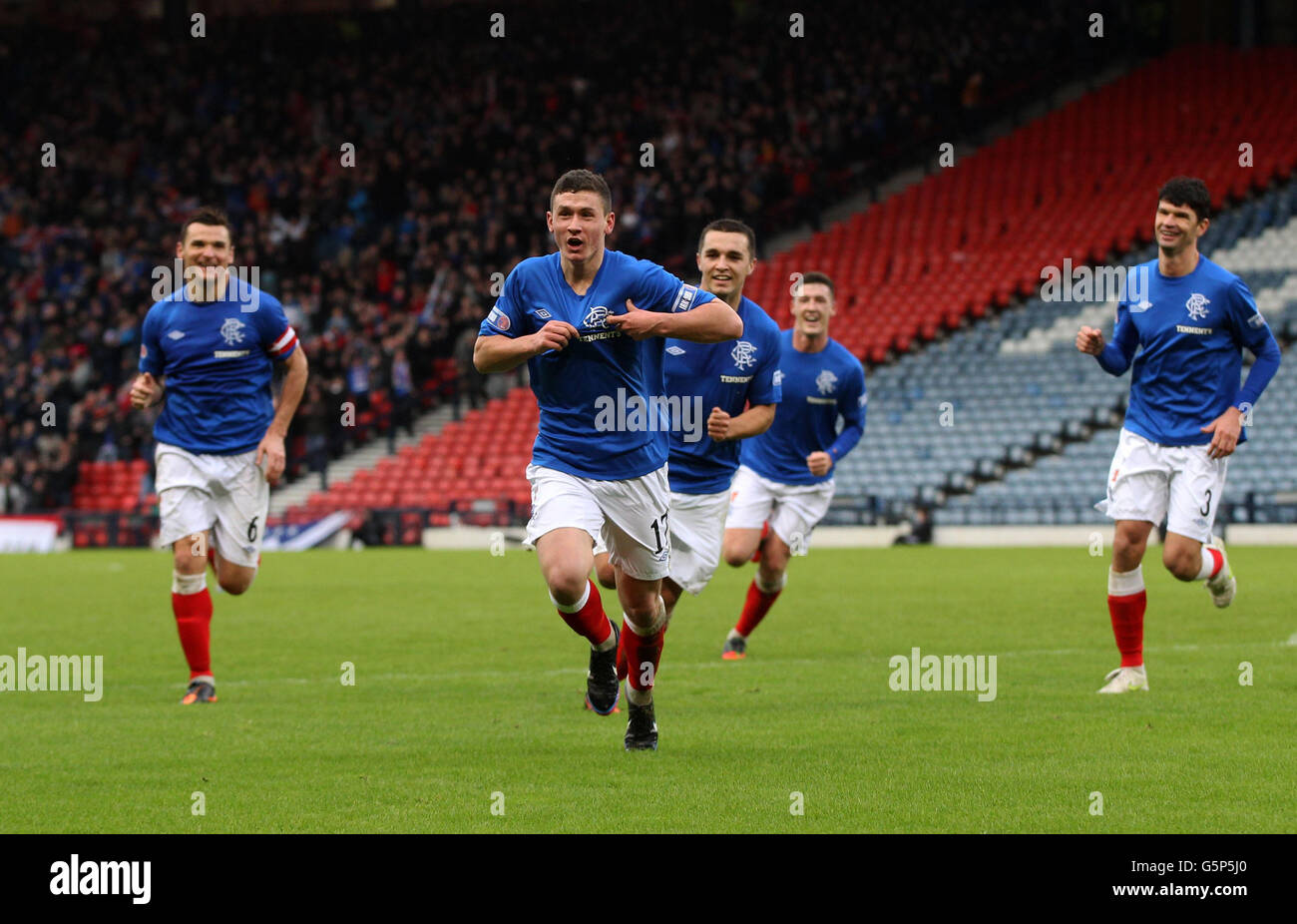 Soccer Irn Bru Scottish Third Division Queens Park v Rangers