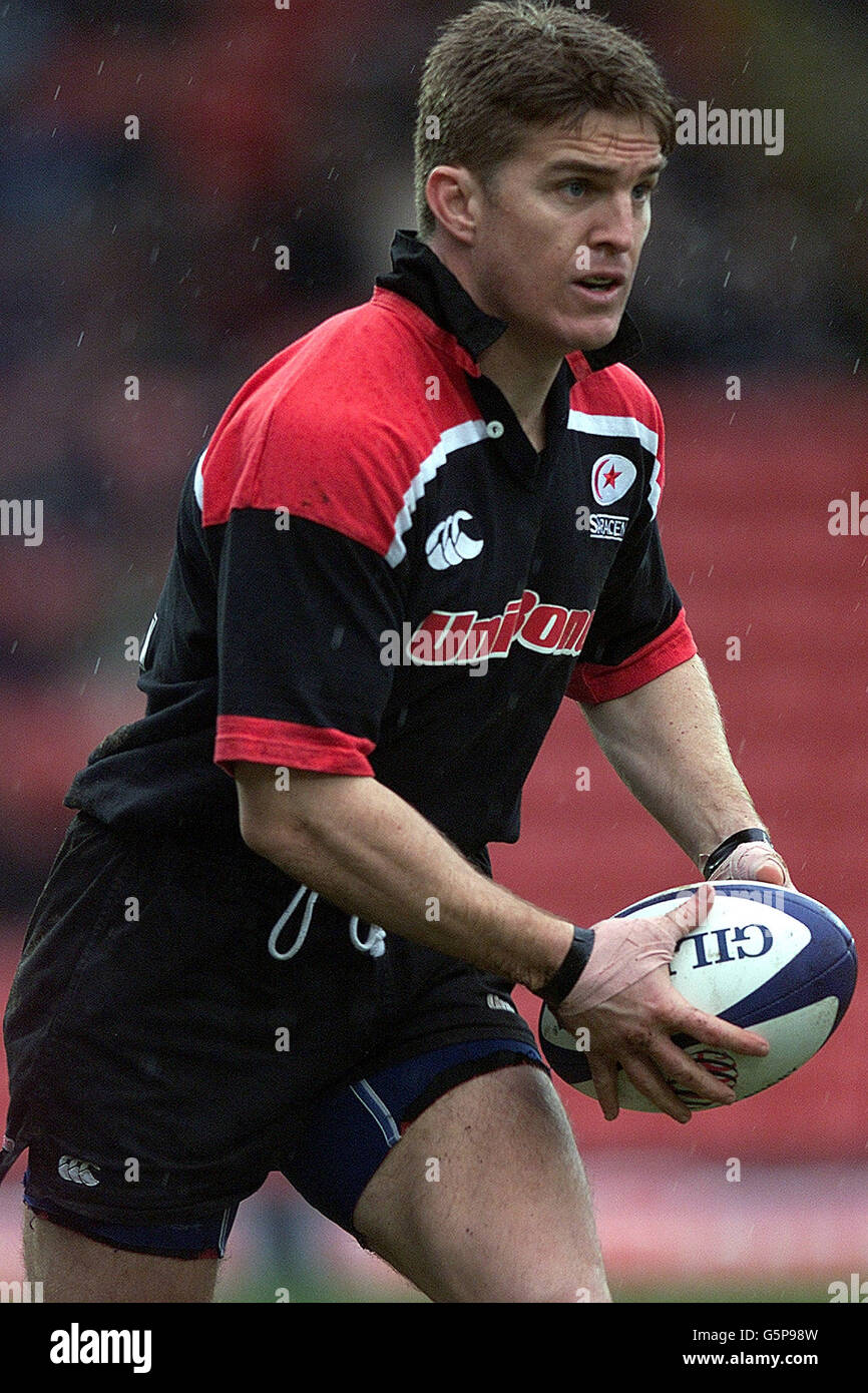 RUGBY UNION SARACENS TIM HORAN Stock Photo