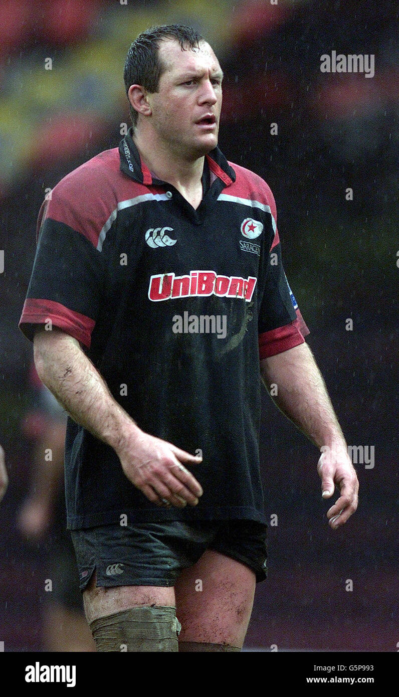 RUGBY UNION SARACENS RICHARD HILL Stock Photo