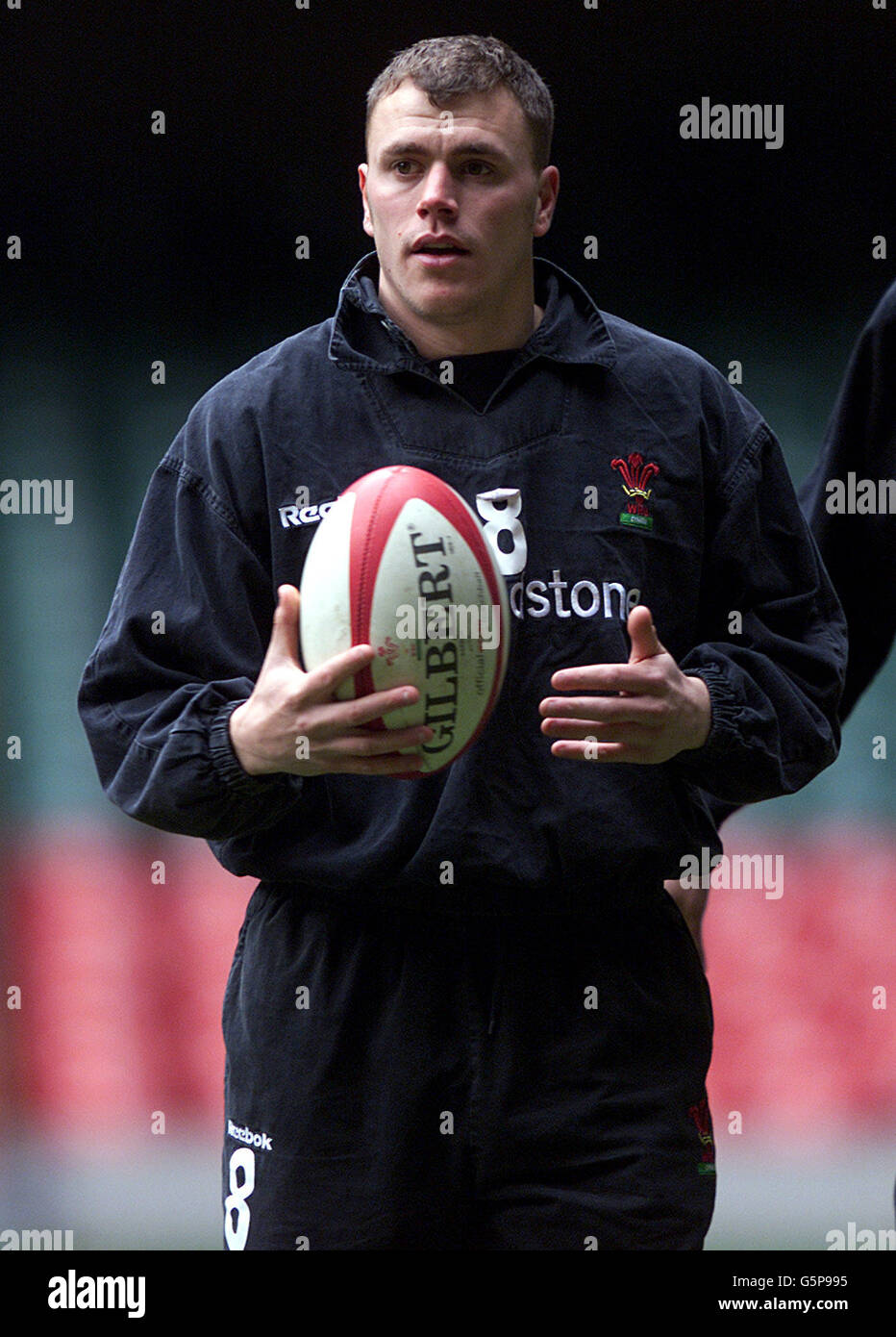 RUGBY UNION WALES CRAIG MORGAN Stock Photo