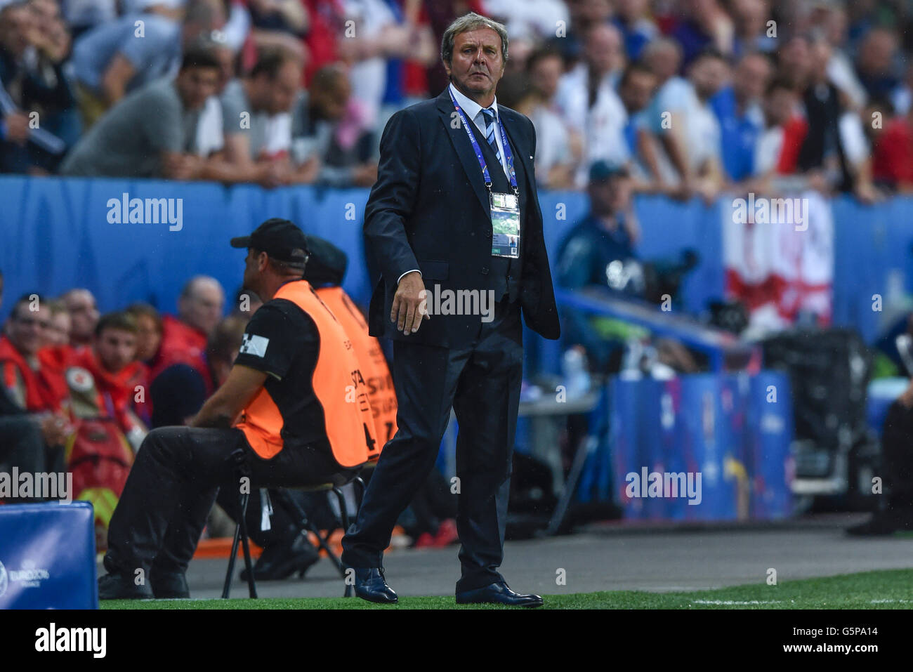 ;  June 20, 2016 - Football : Uefa Euro France 2016, Group B, Slovakia 0-0 England at Stade Geoffroy Guichard, Saint-Etienne, France. (Photo by aicfoto/AFLO) Stock Photo