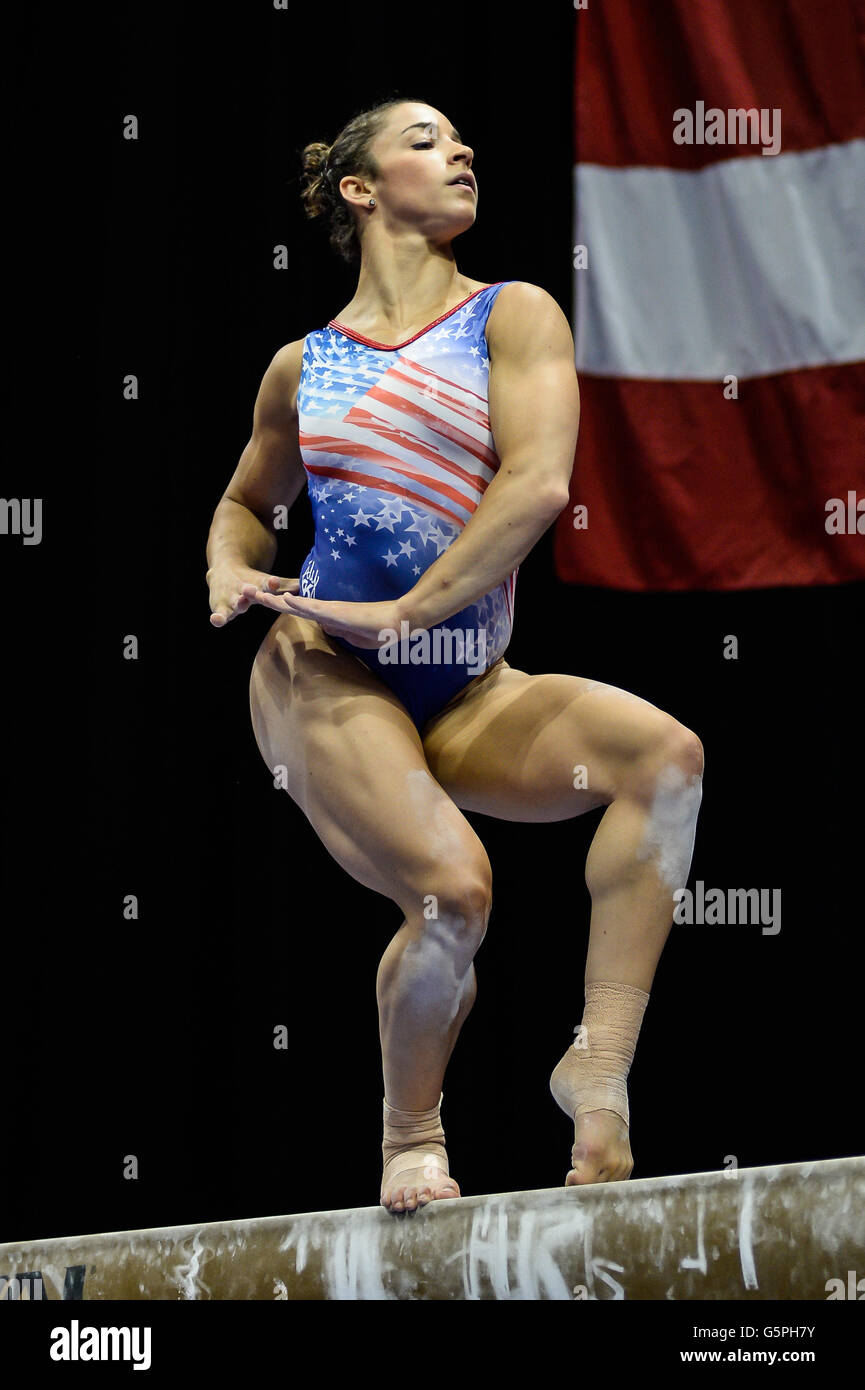 St. Louis, Missouri, USA. 22nd June, 2016. Olympic gold medalist ...