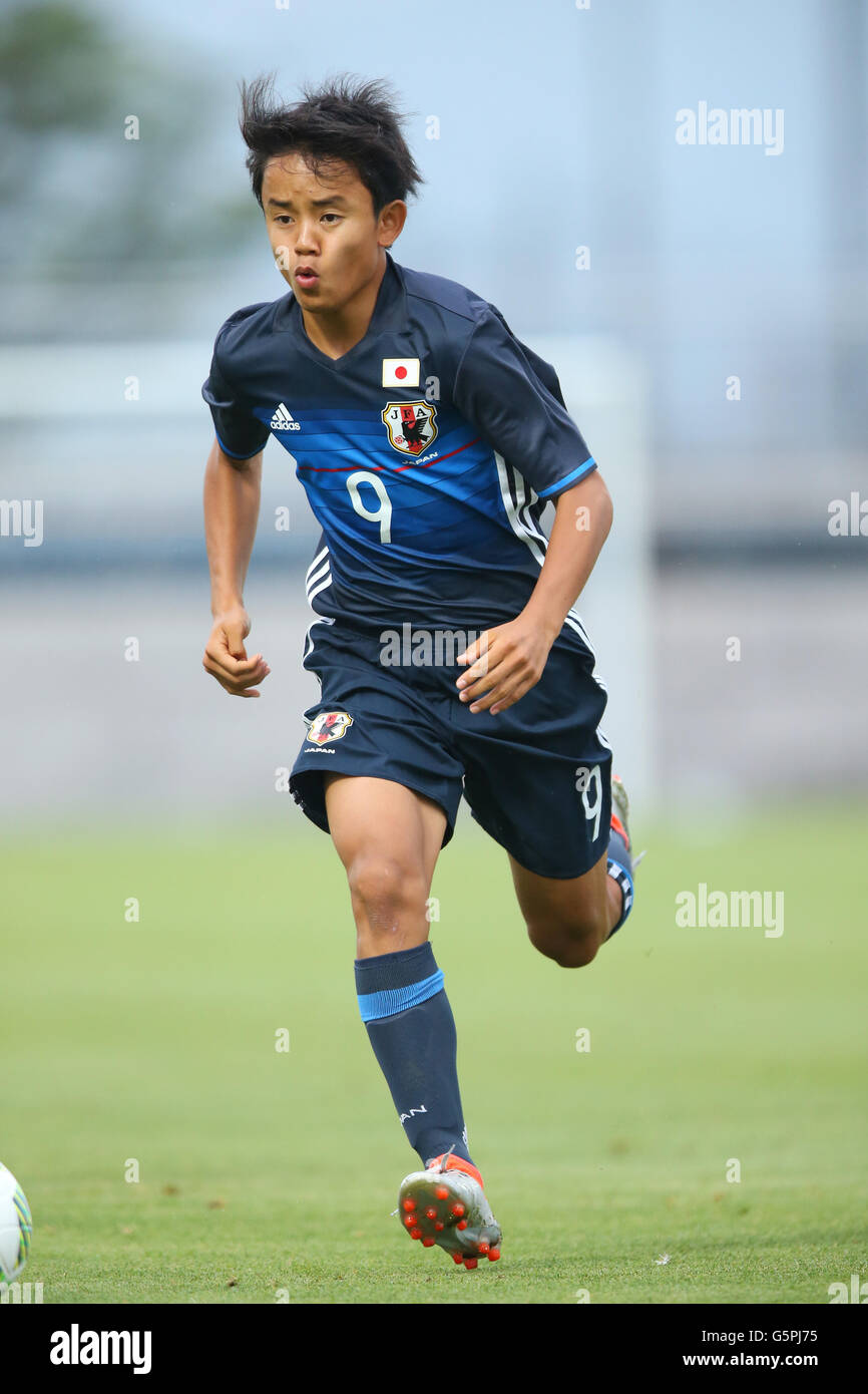 Tottori Bird Stadium Tottori Japan 22nd June 16 Takefusa Kubo Jpn June 22 16 Football Soccer International Dream Cup 16 Japan Between U 16 Japan 4 1 U 16 Hungary At Tottori Bird Stadium