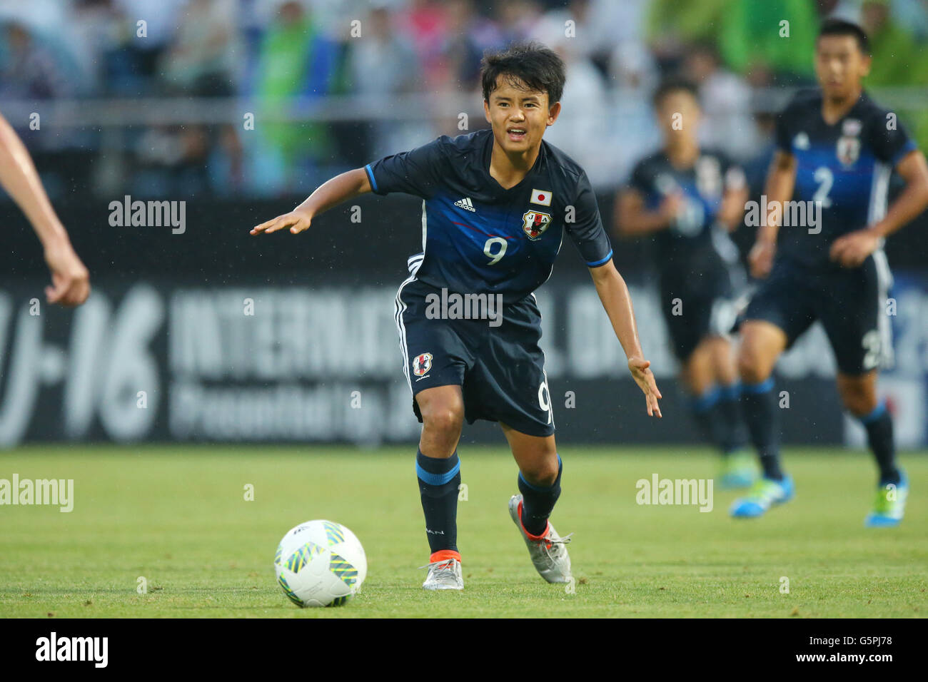 Tottori Bird Stadium Tottori Japan 22nd June 16 Takefusa Kubo Jpn June 22 16 Football Soccer International Dream Cup 16 Japan Between U 16 Japan 4 1 U 16 Hungary At Tottori Bird Stadium Tottori Bird Stadium Tottori Japan 22nd June 16 Takefusa Kubo Jpn June 22 16 Football Soccer International Dream Cup 16 Japan Between U 16 Japan 4 1 U 16 Hungary At Tottori Bird Stadium