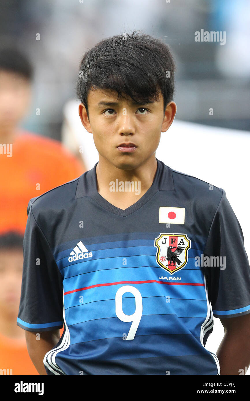 Tottori Bird Stadium Tottori Japan 22nd June 16 Takefusa Kubo Jpn June 22 16 Football Soccer International Dream Cup 16 Japan Between U 16 Japan 4 1 U 16 Hungary At Tottori Bird Stadium