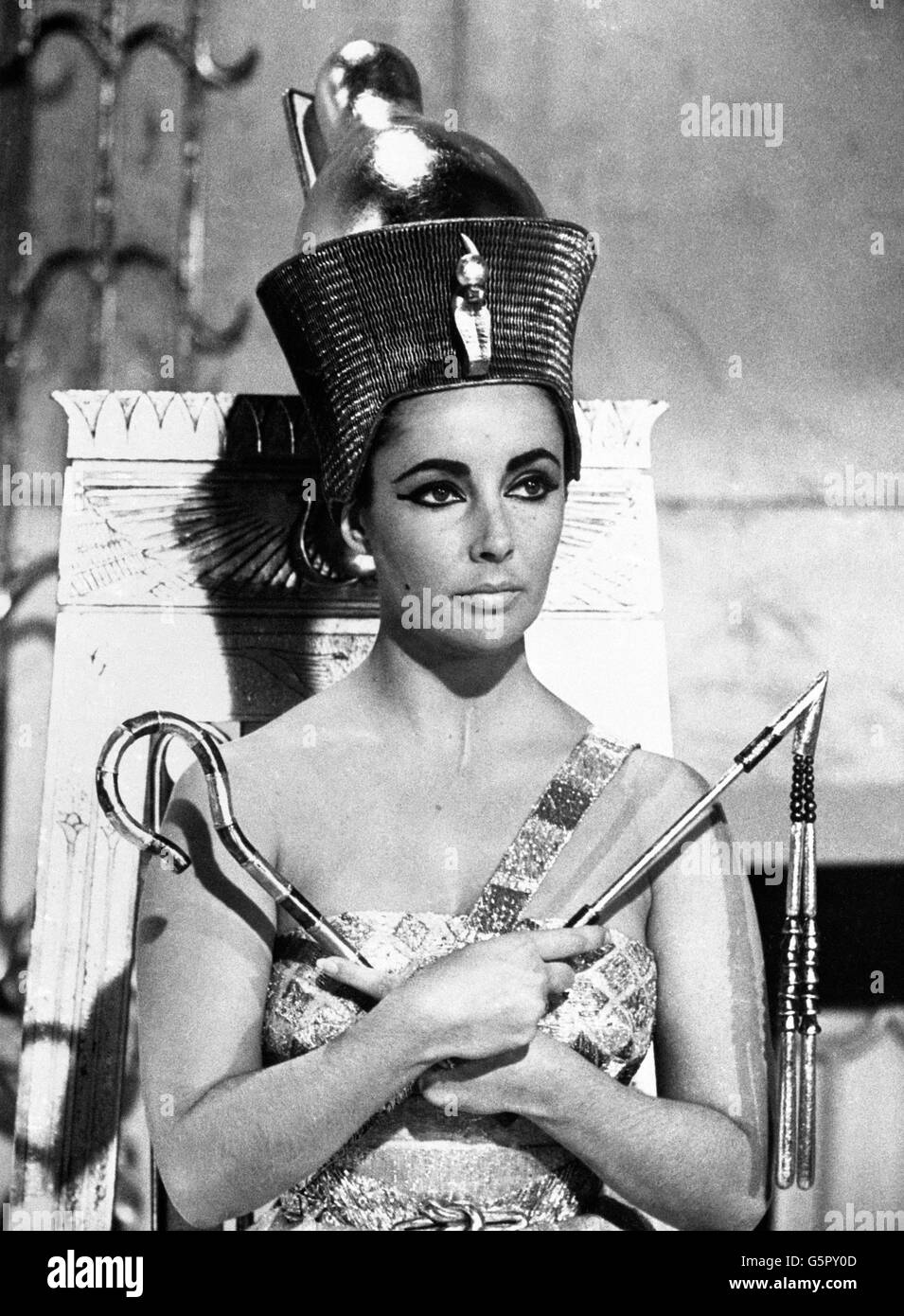 Film - Cleopatra - Elizabeth Taylor Stock Photo