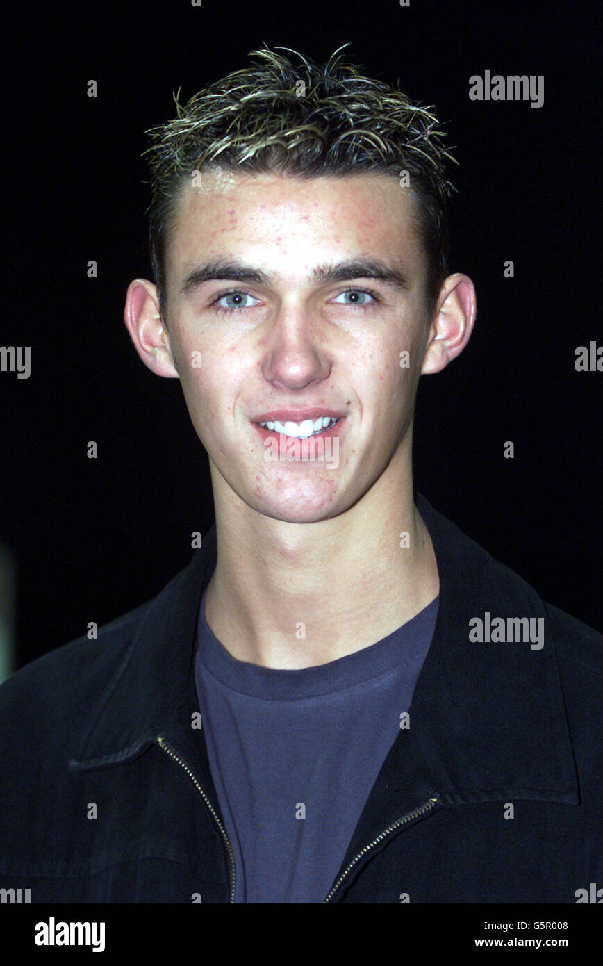 Andrew Appleton of Oxford JT Commercials Fox FM Cheetahs at the launch for the new speedway season. Stock Photo