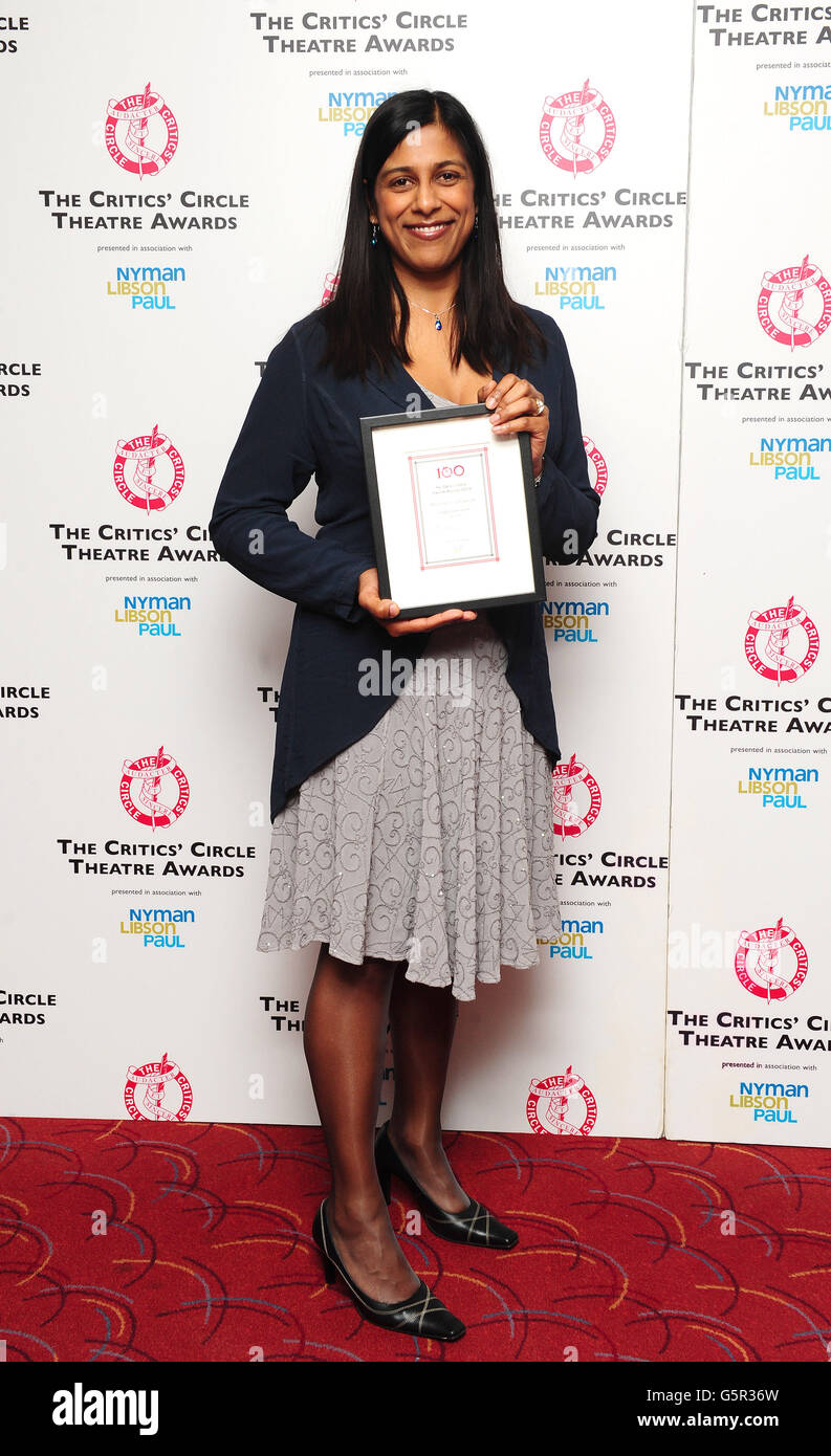 Lolita Chakrabarti After Winning The Most Promising Playwright Award At lolita-chakrabarti-after-winning-the-most-promising-playwright-award-at