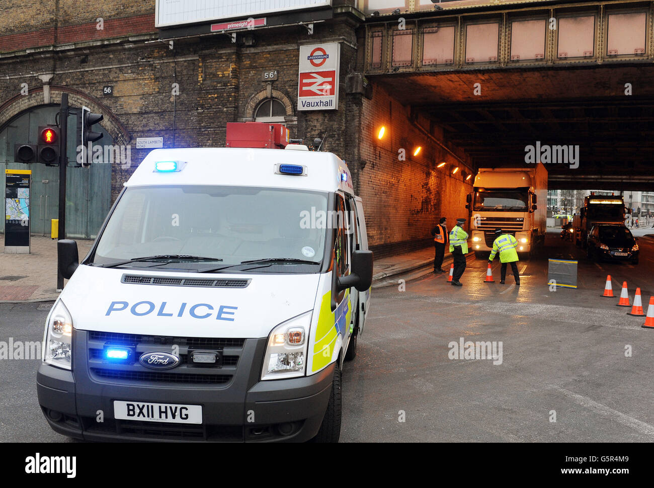 Helicopter crash in London Stock Photo Alamy
