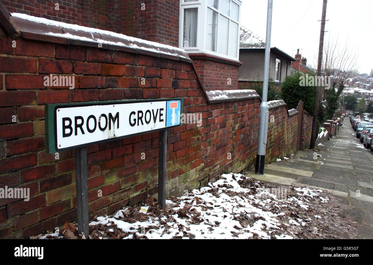 Broom Grove, Rotherham, where the family home of Talib Hussain was