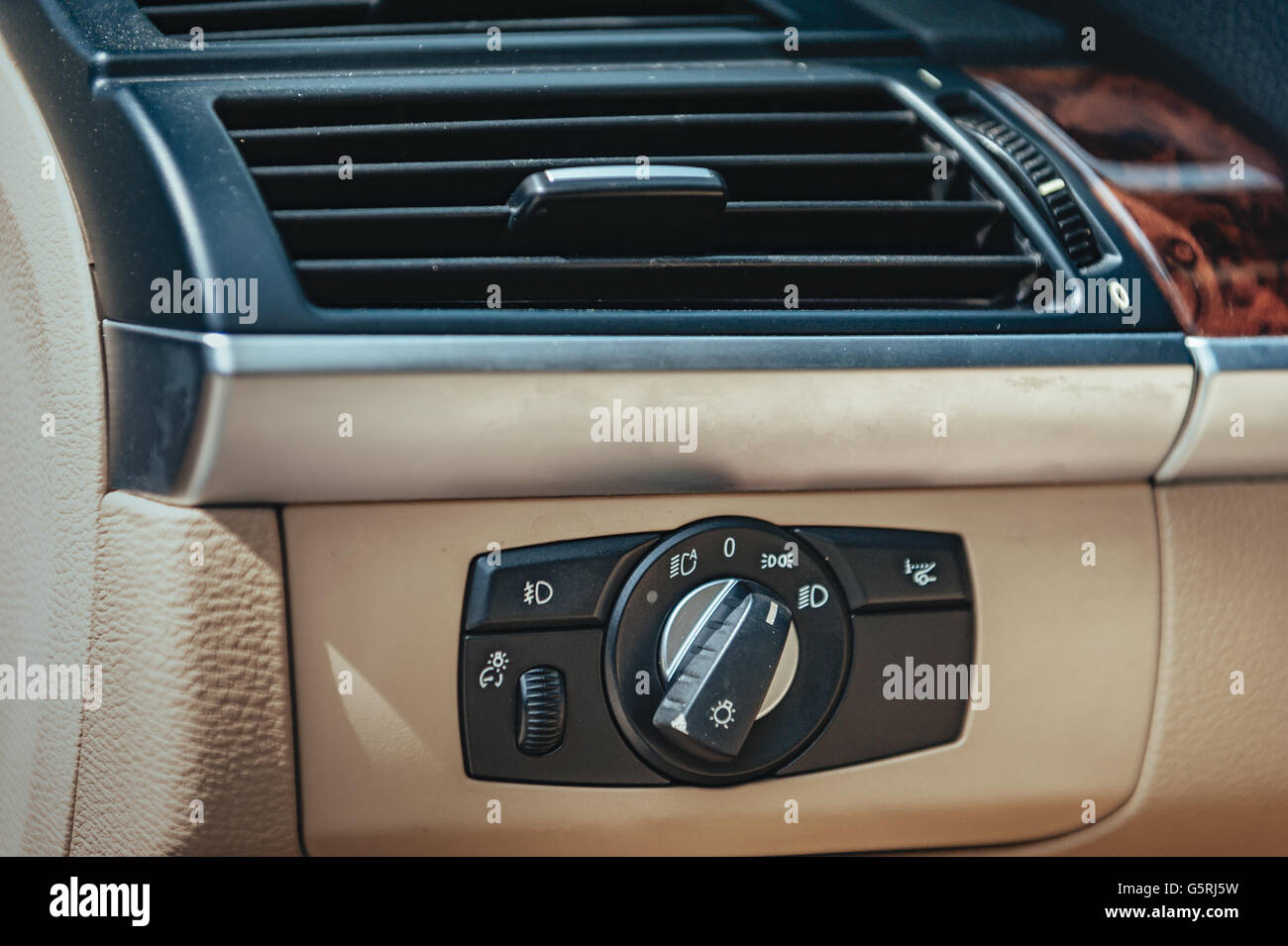Car Air Conditioner Stock Photo Alamy