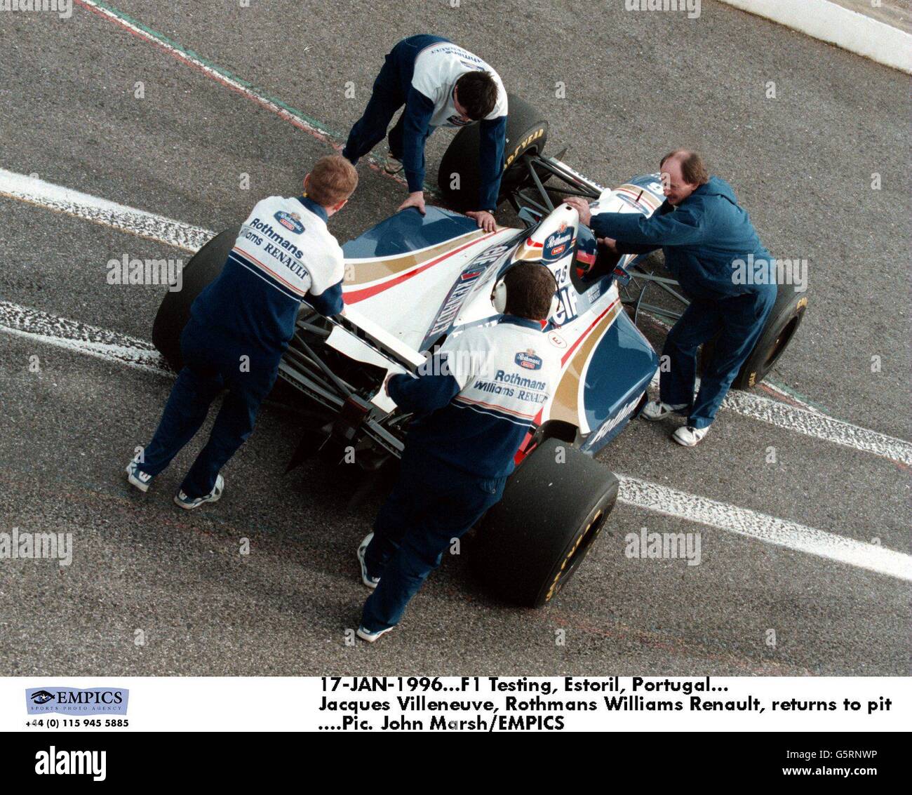 When Jacques Villeneuve came close to a historic feat in his very first F1 Grand Prix