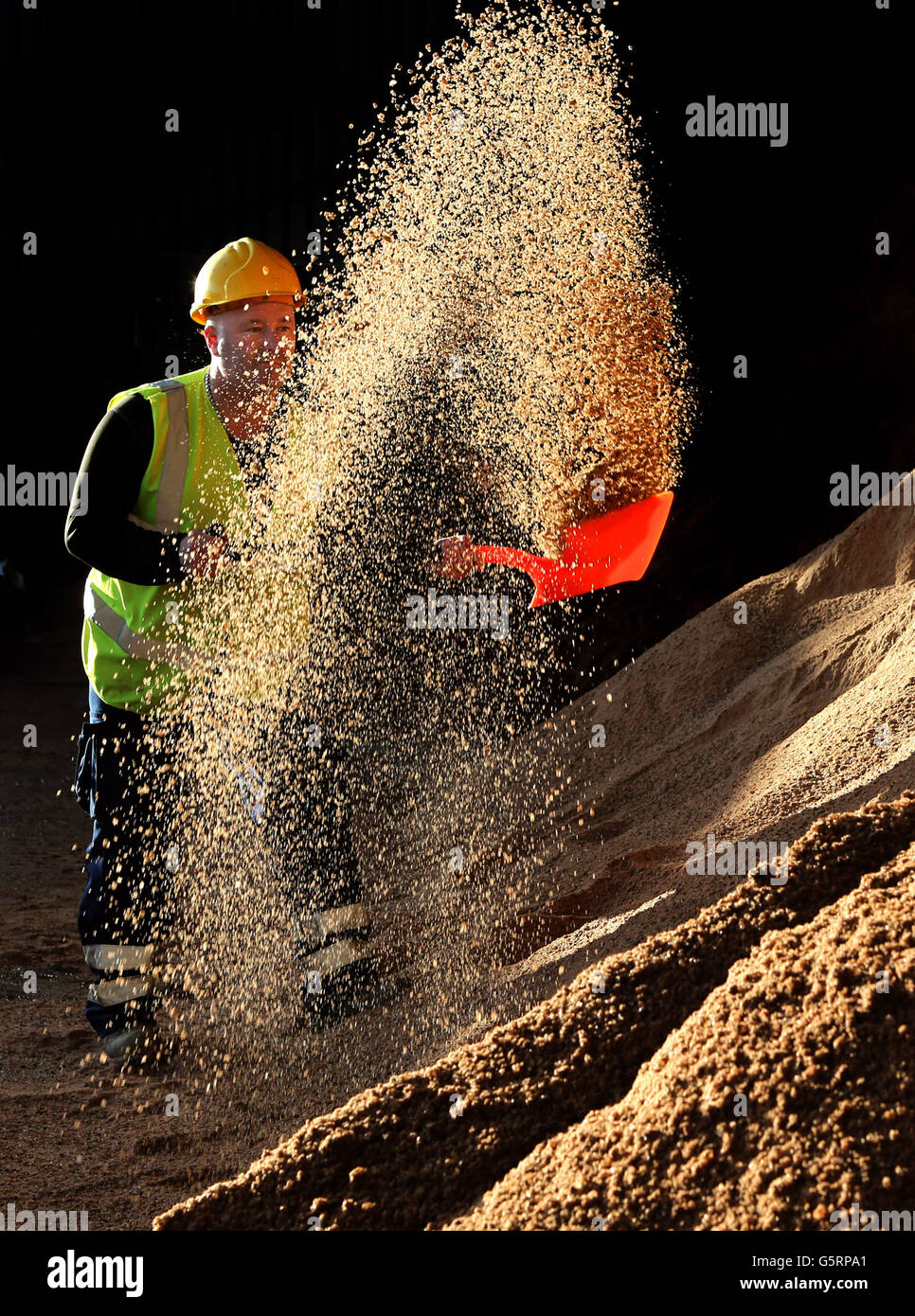 Winter Weather January 14th Stock Photo Alamy