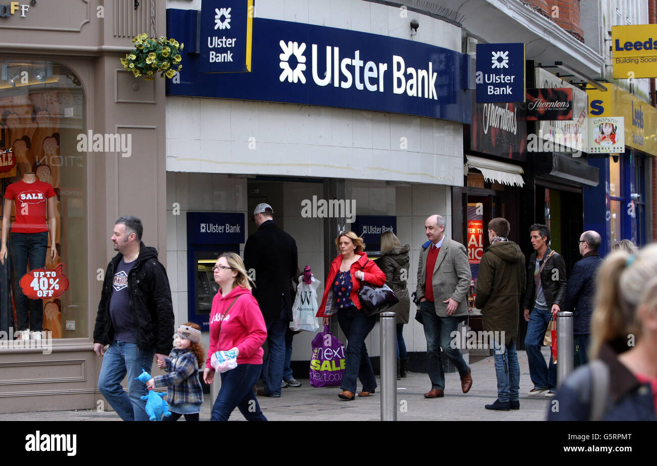 Ulster bank cash machines hires stock photography and images Alamy