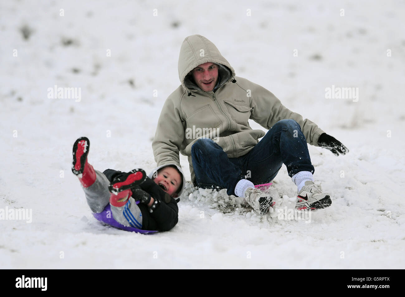 Winter Weather January 14th Stock Photo Alamy