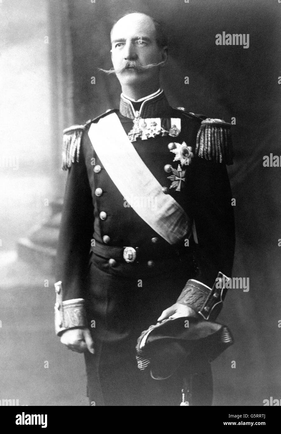 Royalty - George I of Greece. King George I of Greece. Stock Photo