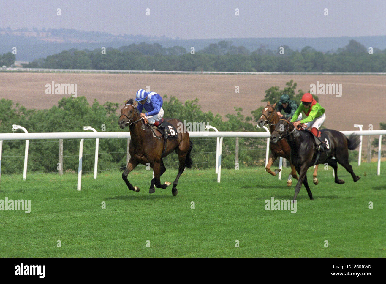 Horse Racing - Lanson Champagne Vintage Stakes - Goodwood Stock Photo