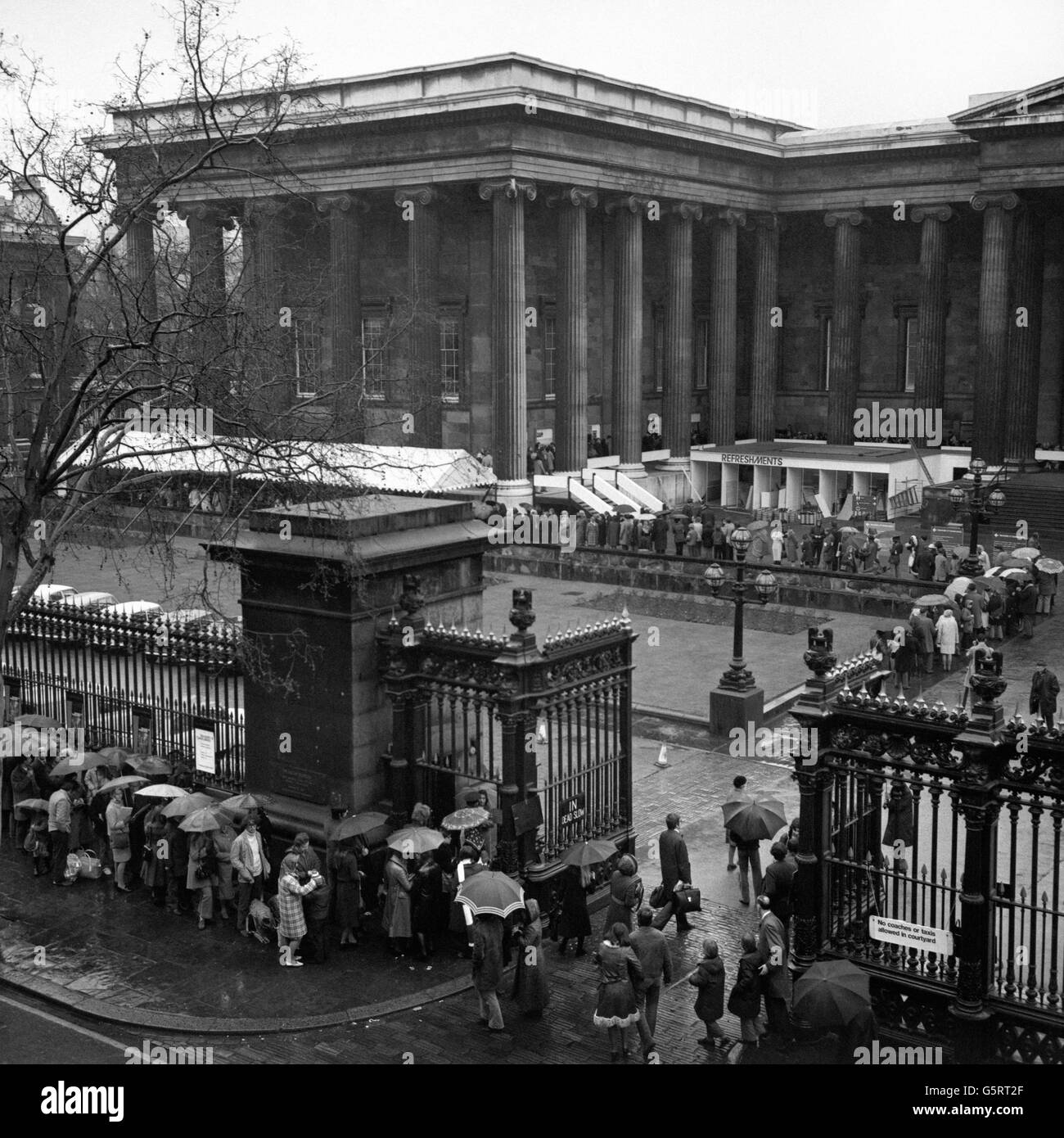 Buildings and Landmarks - British Museum - London Stock Photo