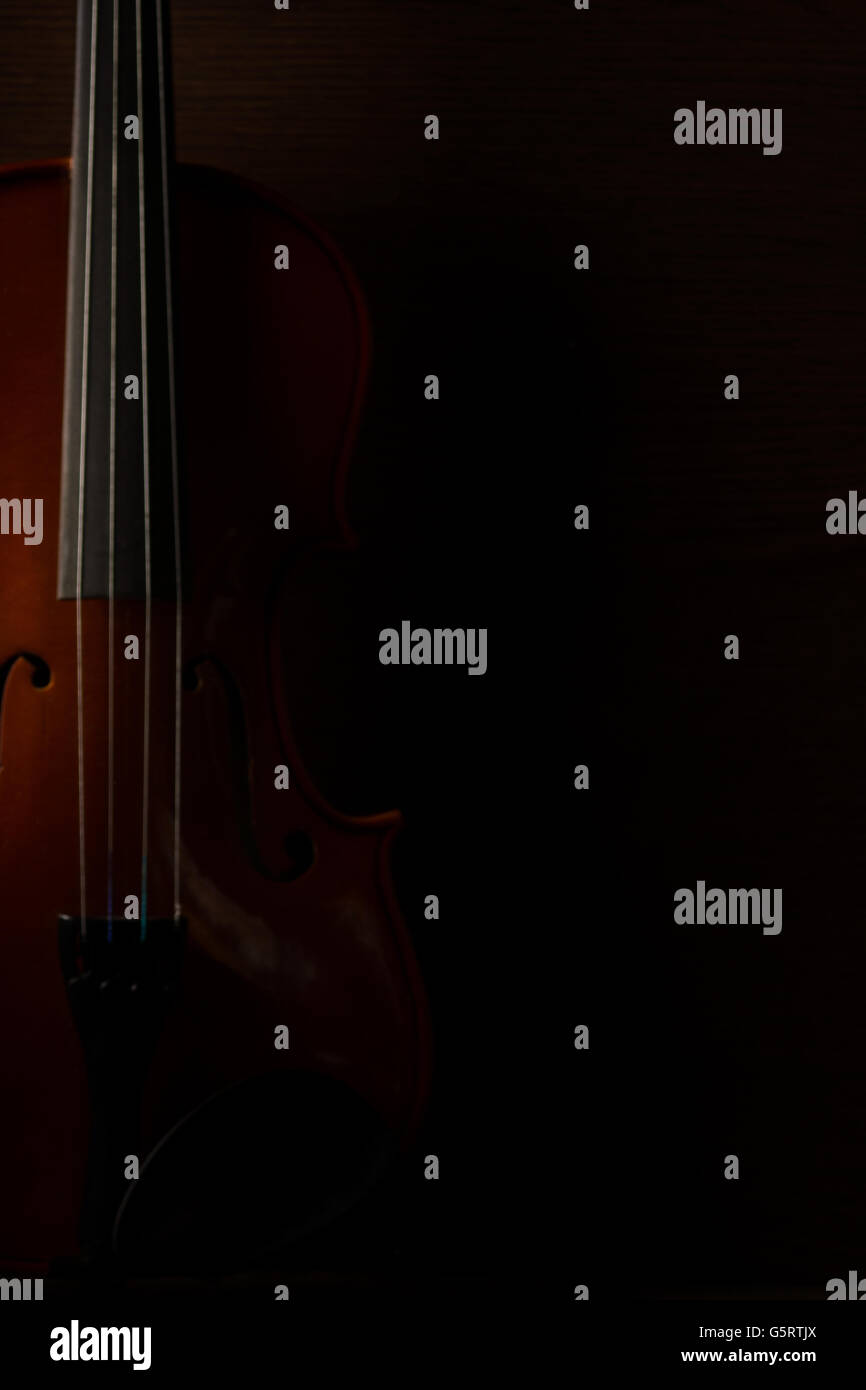 Old broken violin detailed shot Stock Photo Alamy