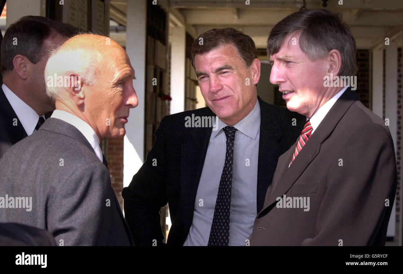 After his cremation at leatherhead crematorium hires stock photography