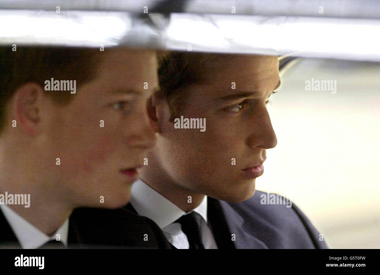 Queen Mother funeral Stock Photo - Alamy