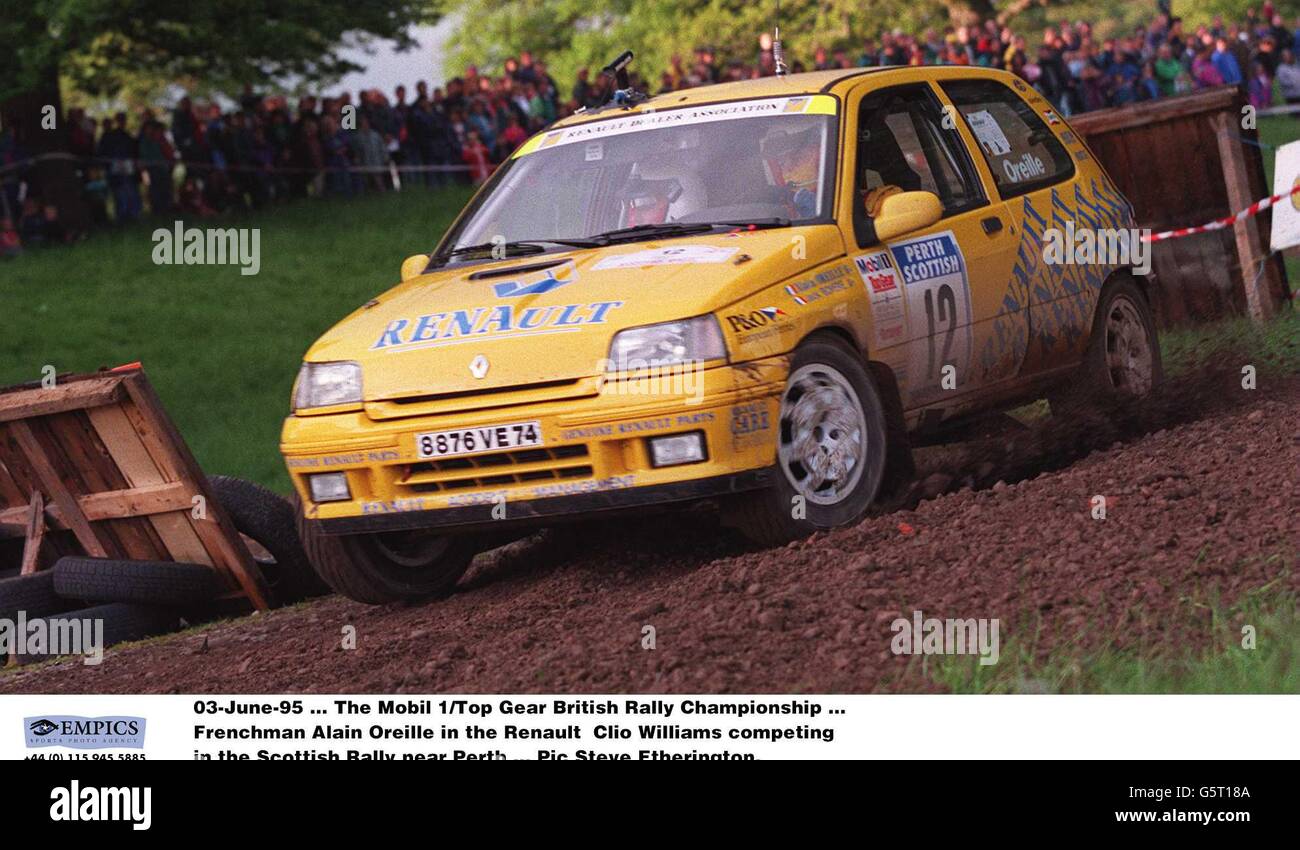 Mobil 1 British Rally Championship Stock Photo: 106863354 - Alamy
