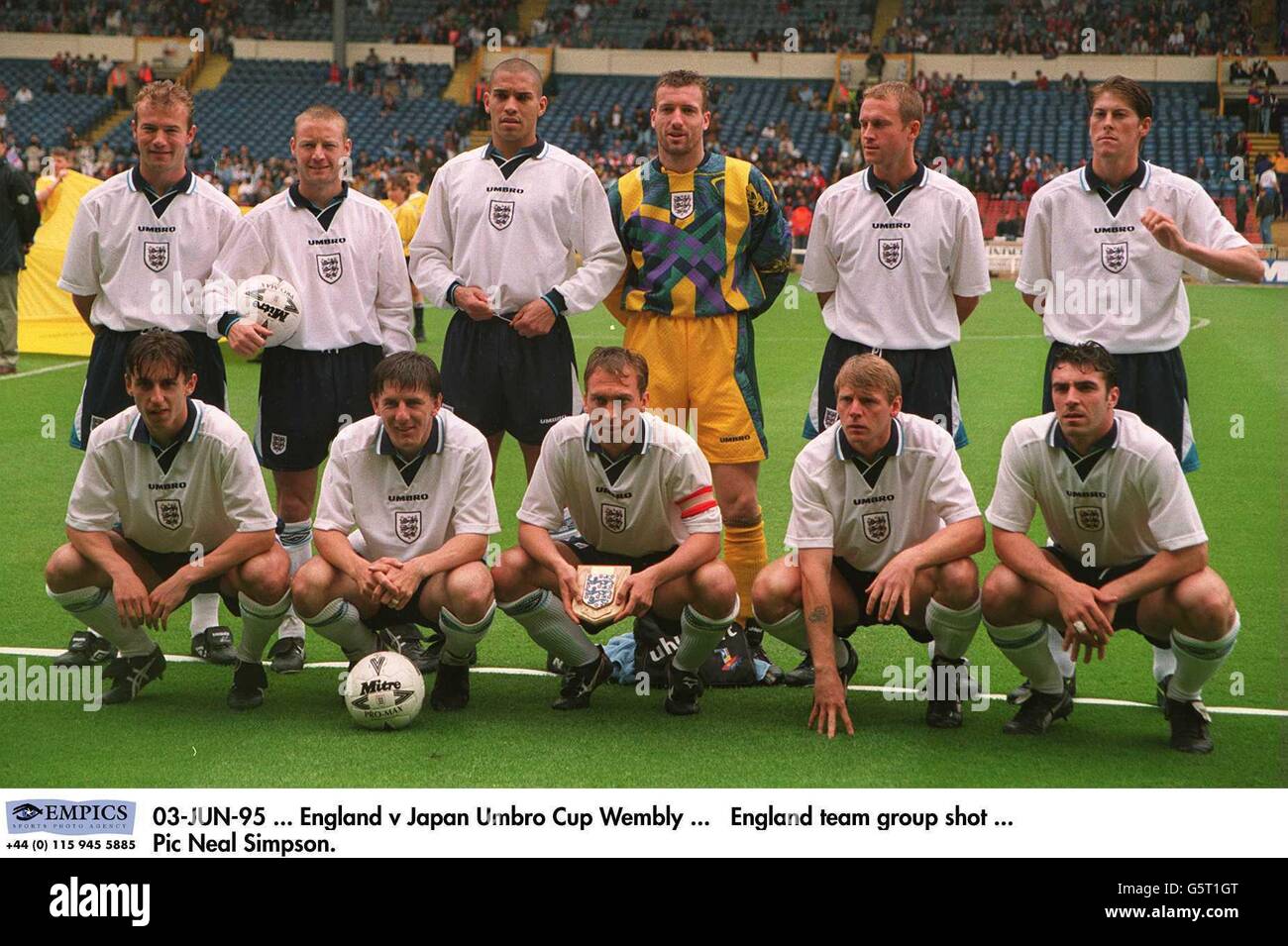 England v japan umbro cup wembley hi-res stock photography and