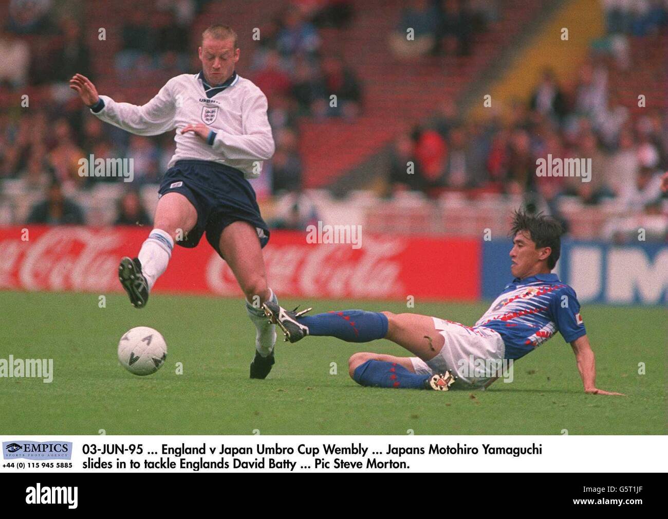 England v japan umbro cup wembley hi-res stock photography and