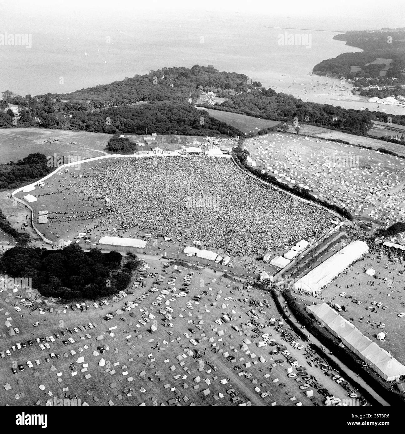 Music - Isle of Wight Festival - 1969 Stock Photo