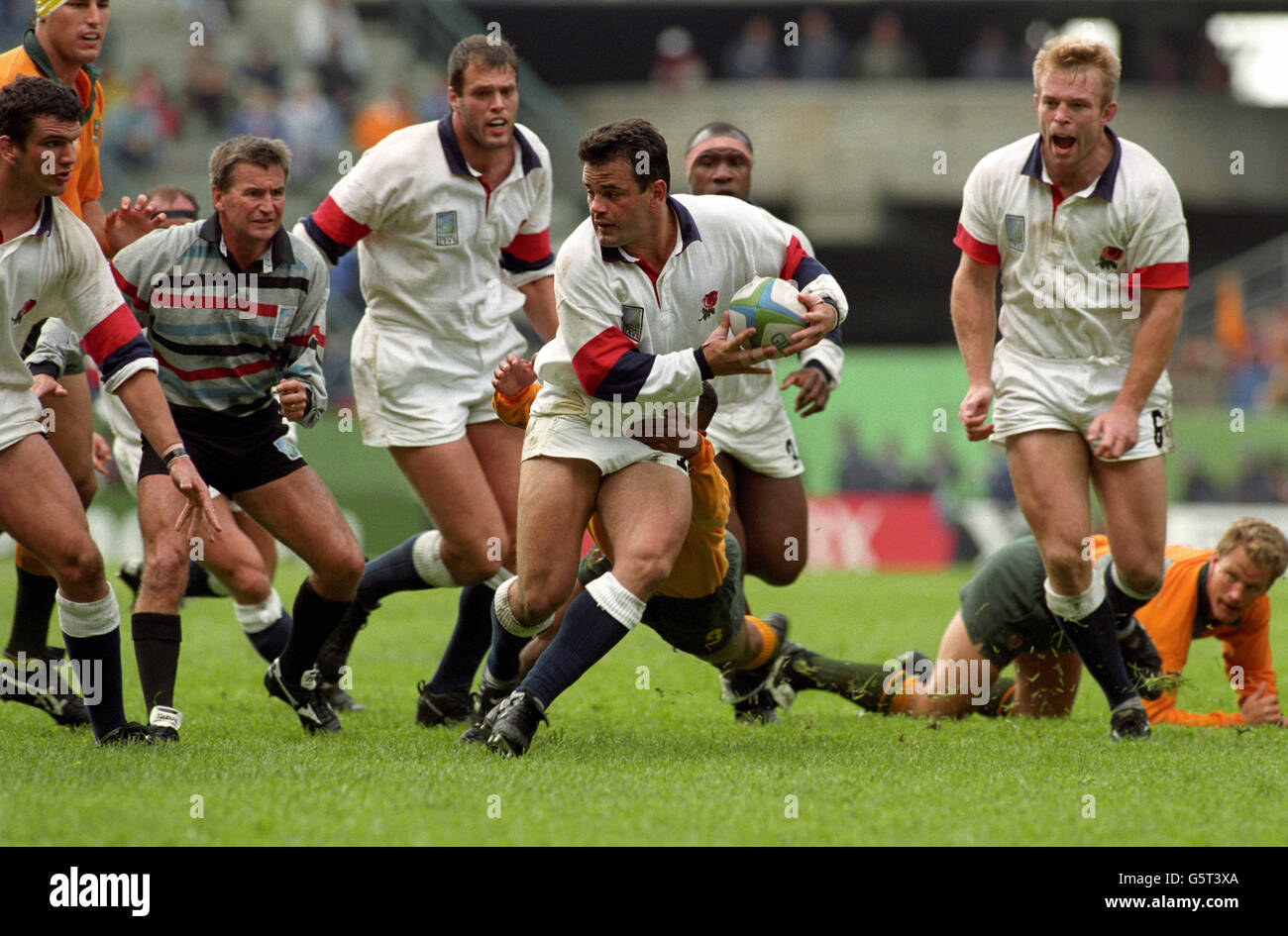 Rugby Union World Cup 1995 -Australia v England Stock Photo