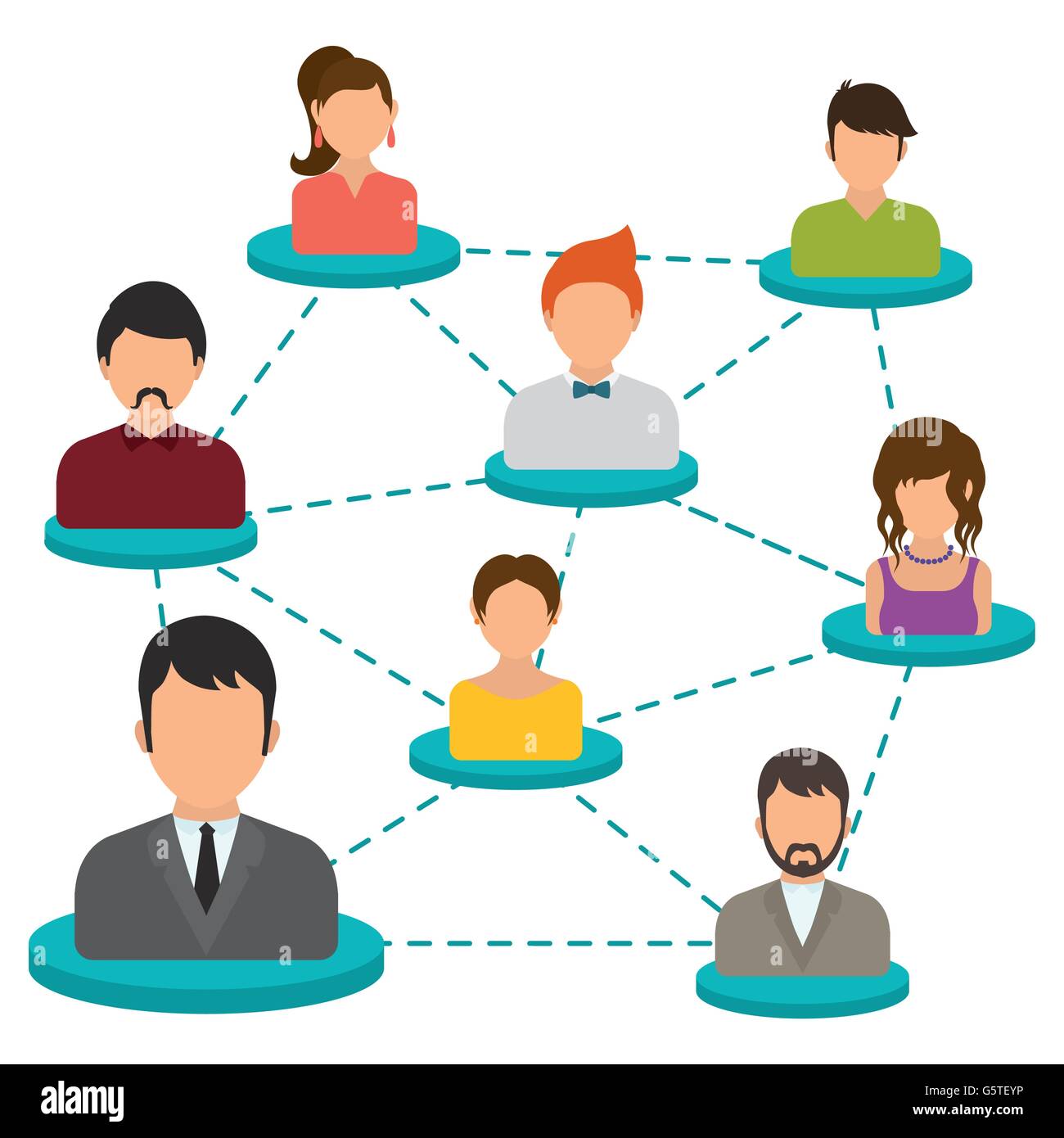 Network design. illuistration Stock Vector Image & Art - Alamy