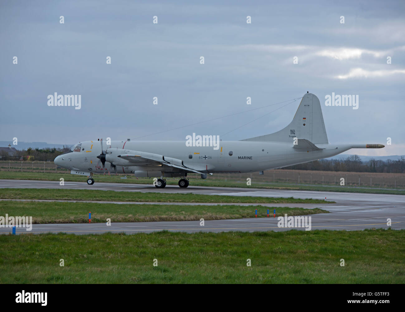 Lockheed P-3C Orion from MFG-3 Nordholz Serial Registration (60 + 06) Stock Photo